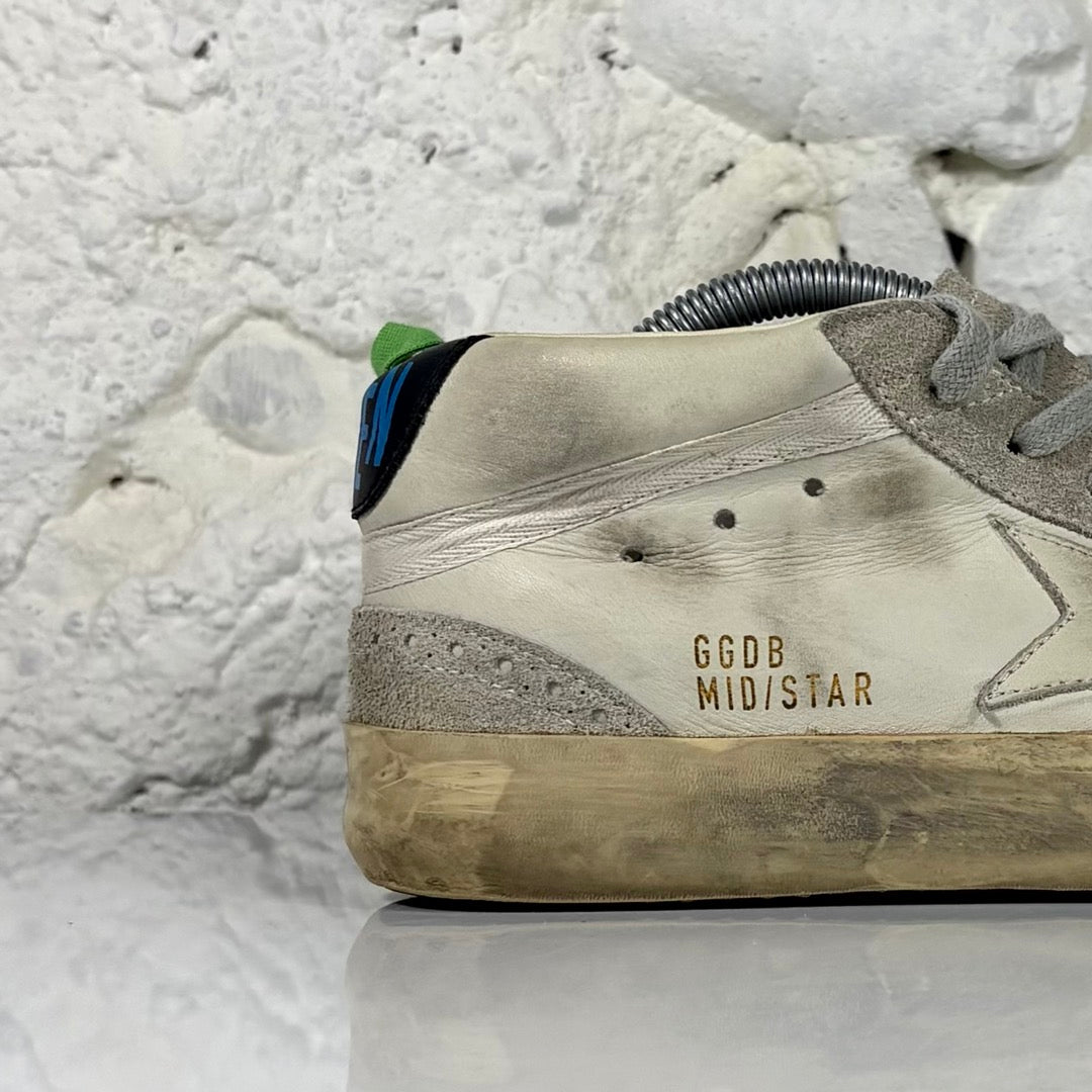 Golden goose Midstar beige con talloncini neri 37