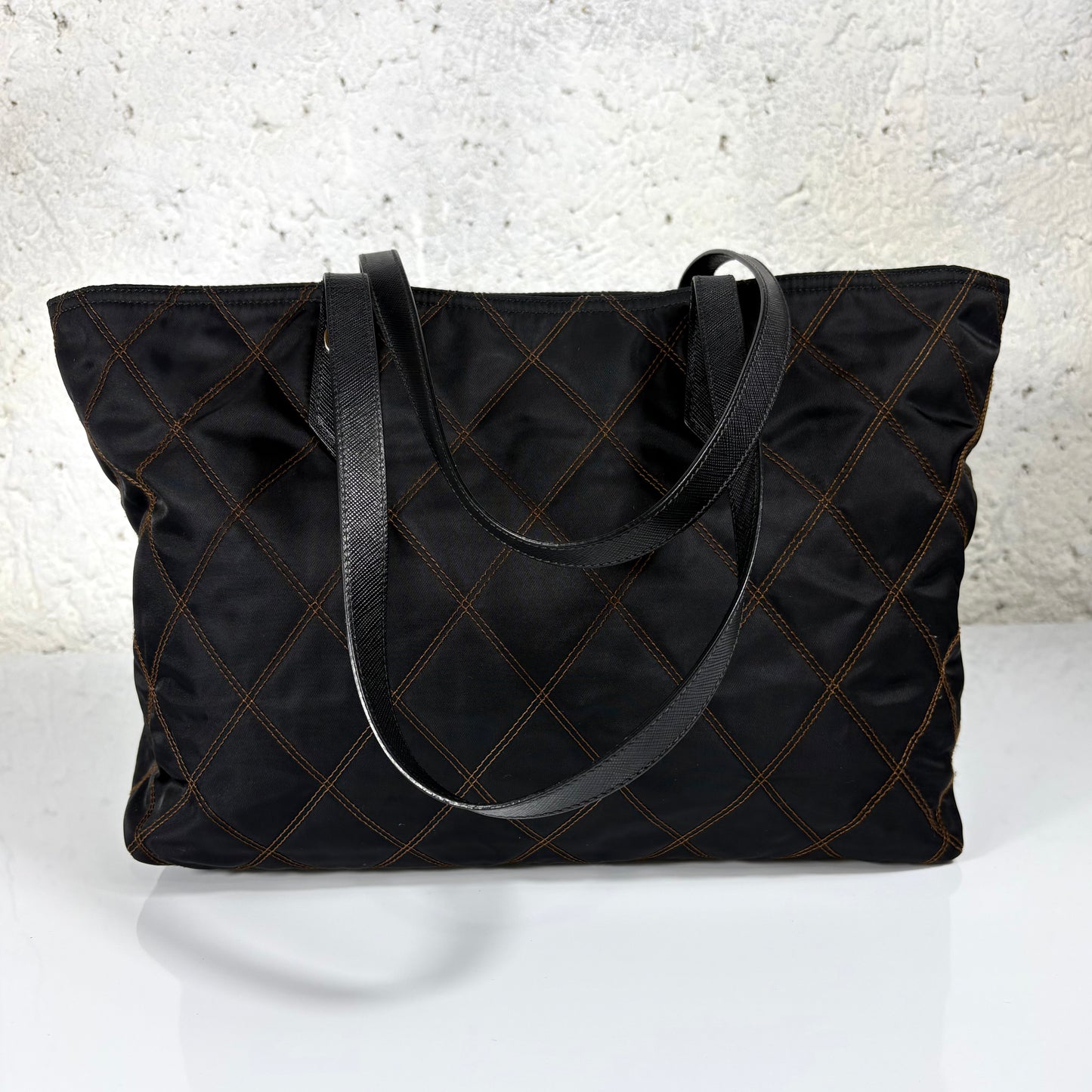 Prada Tessuto Quilted Tote in Nylon