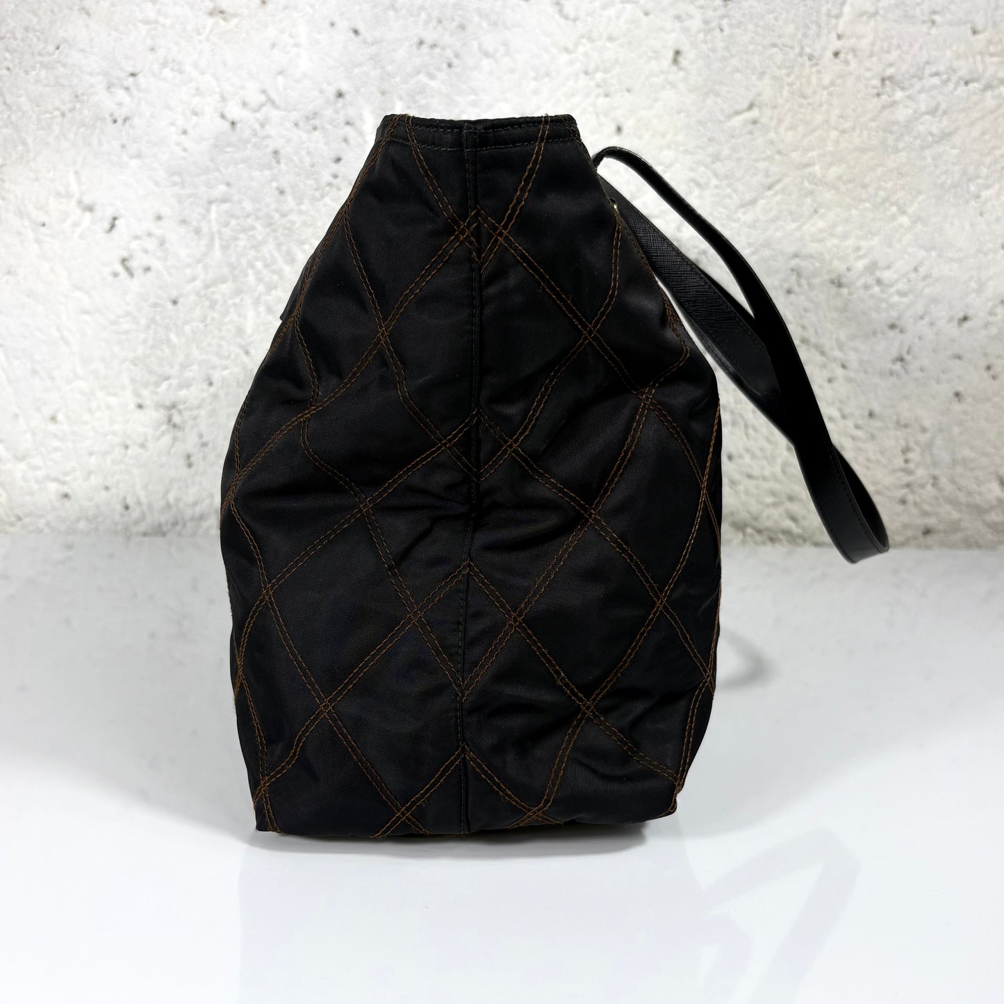Prada Tessuto Quilted Tote in Nylon