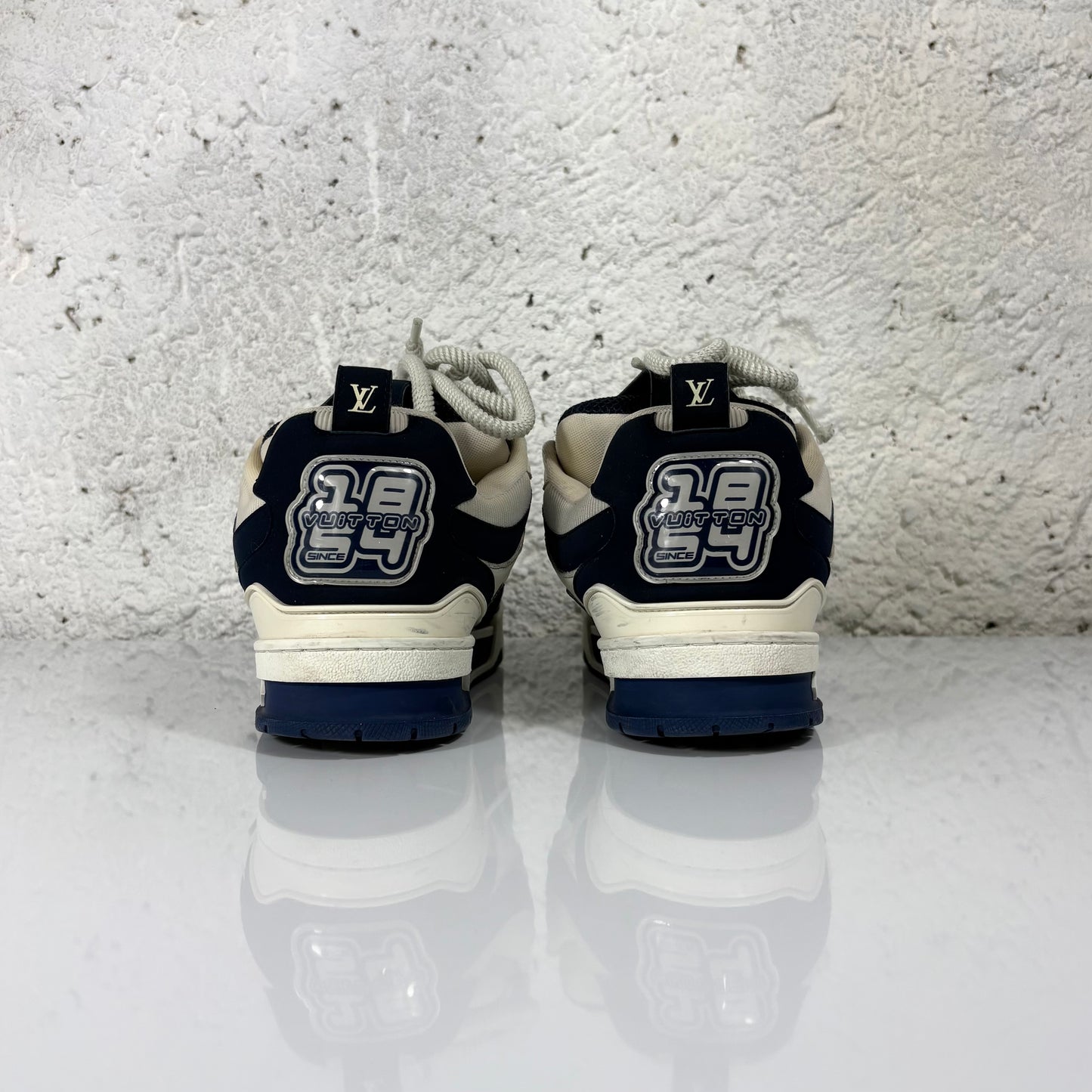Louis Vuitton Skate blu e bianche 41,5