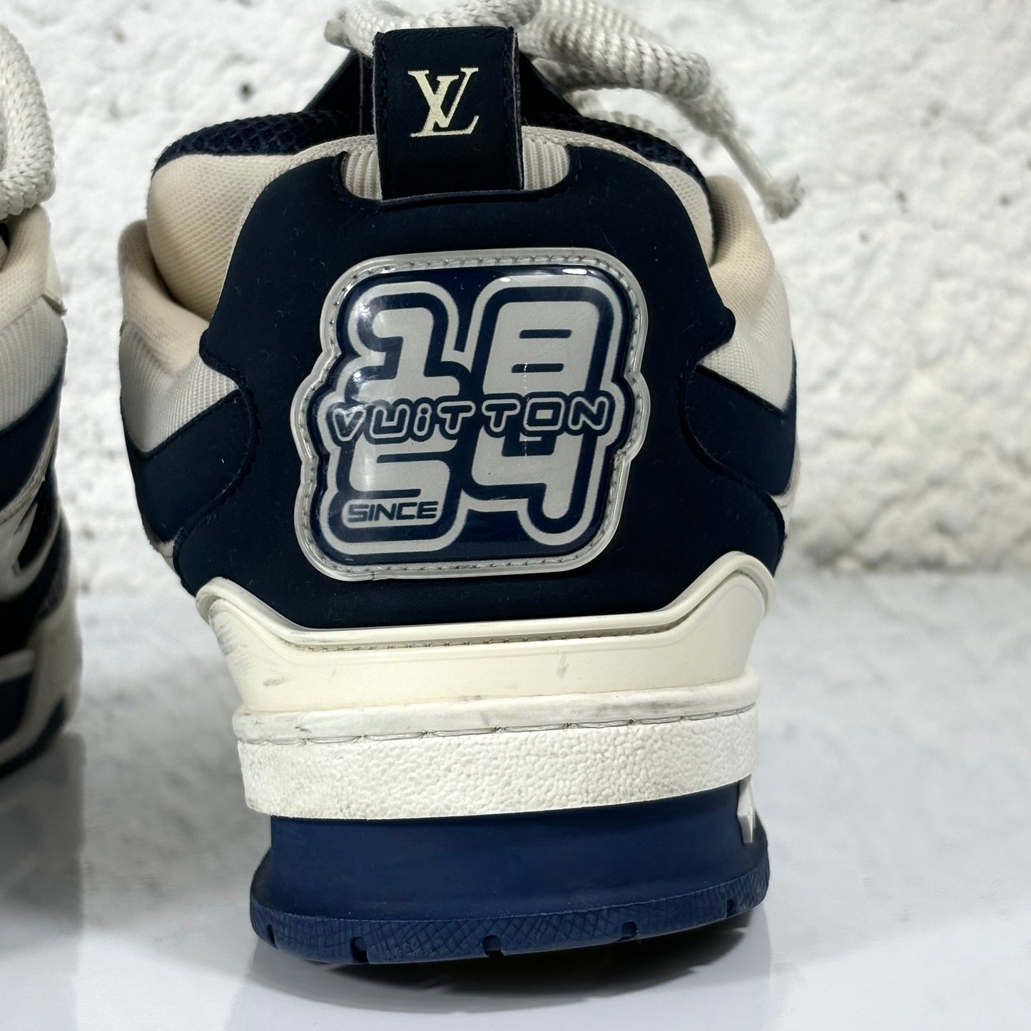 Louis Vuitton Skate blu e bianche 41,5
