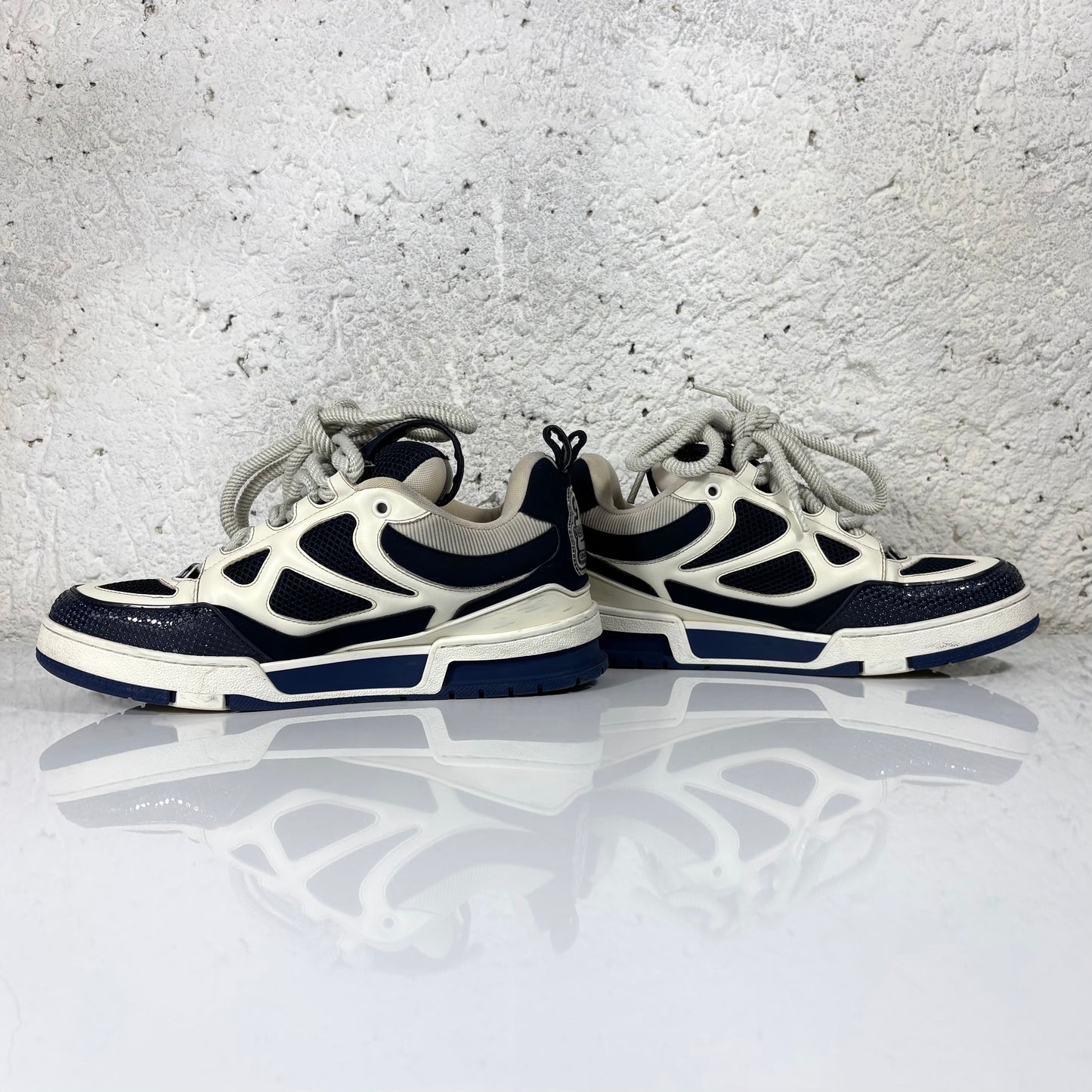 Louis Vuitton Skate blu e bianche 41,5
