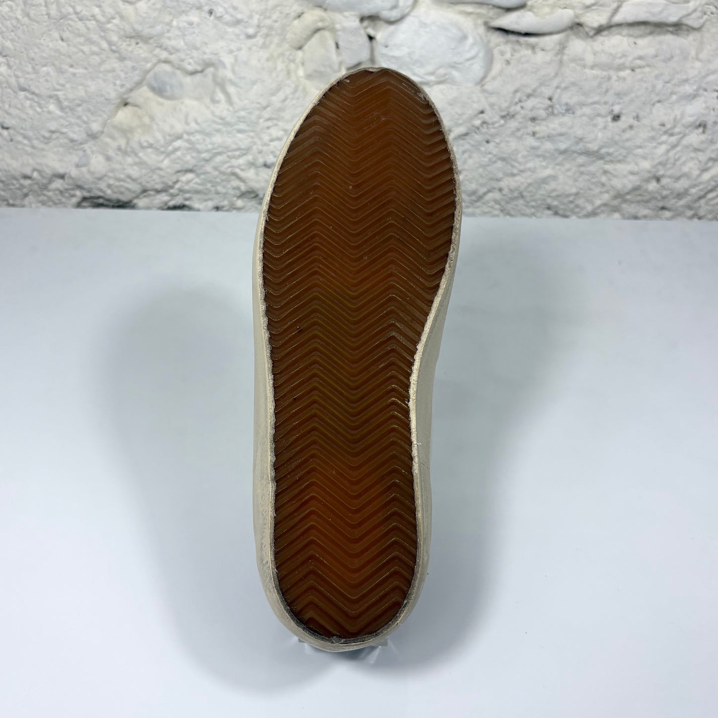 Golden Goose Superstar bianche con stella grigia e talloncini blu scuro 39