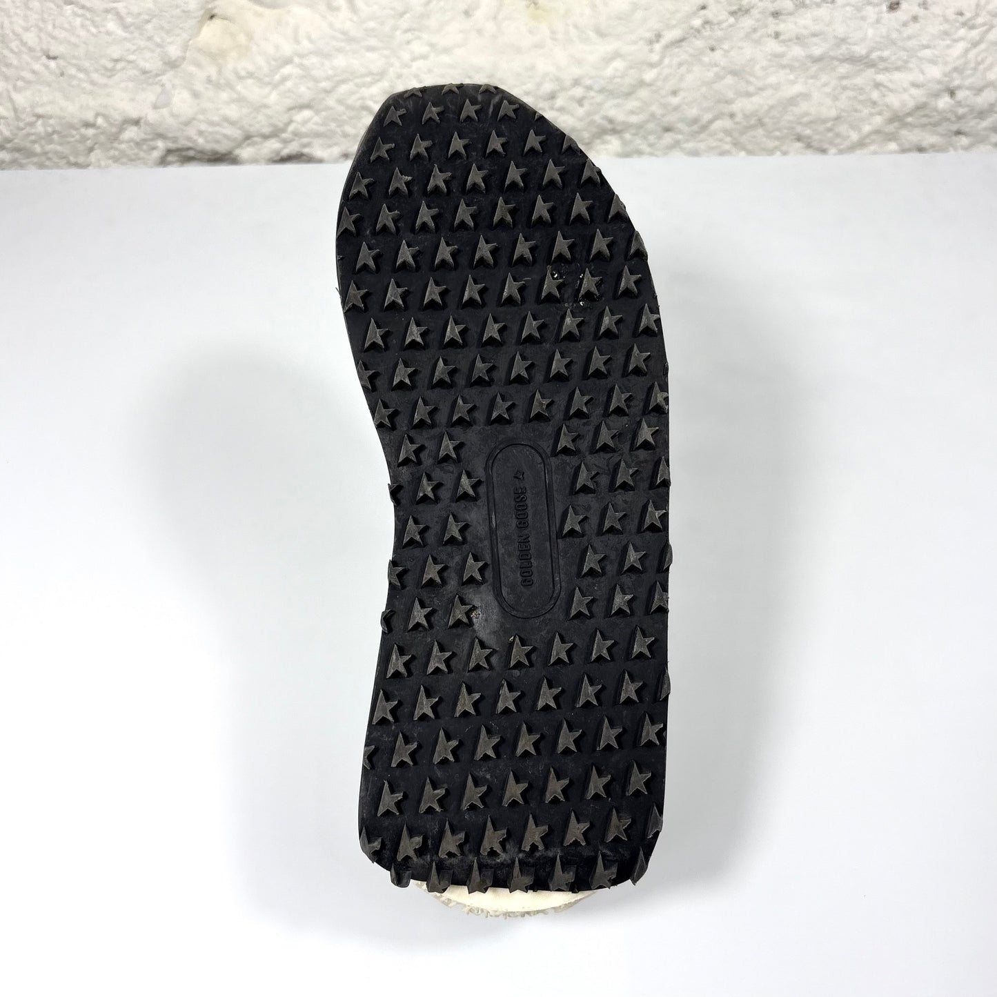 Golden Goose Marathon agento con dettagli in nero 38