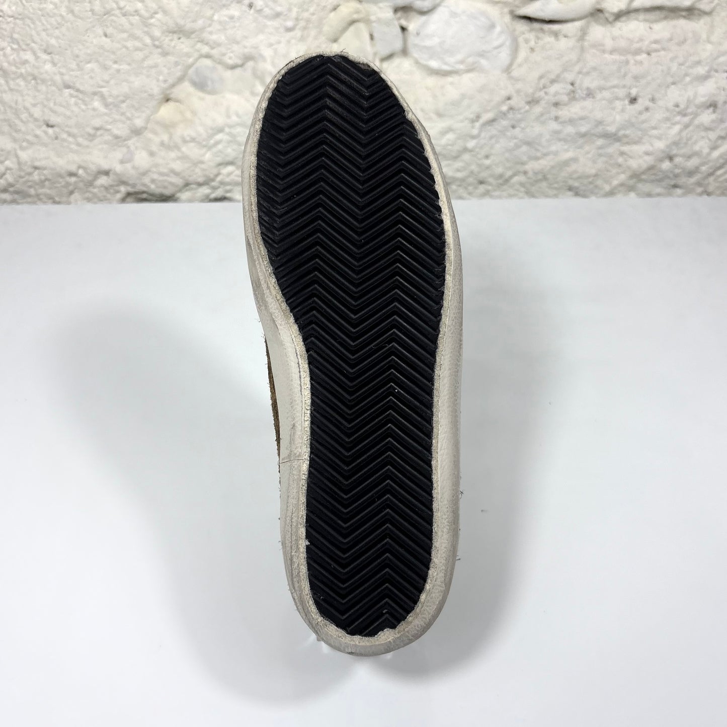 Golden Goose Superstar marroni maculate 38