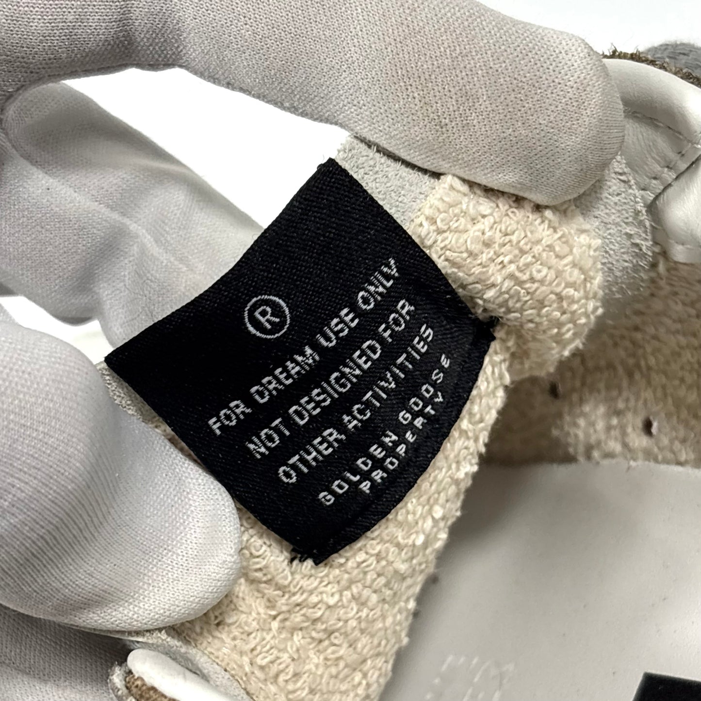 Golden Goose Superstar marroni maculate 38