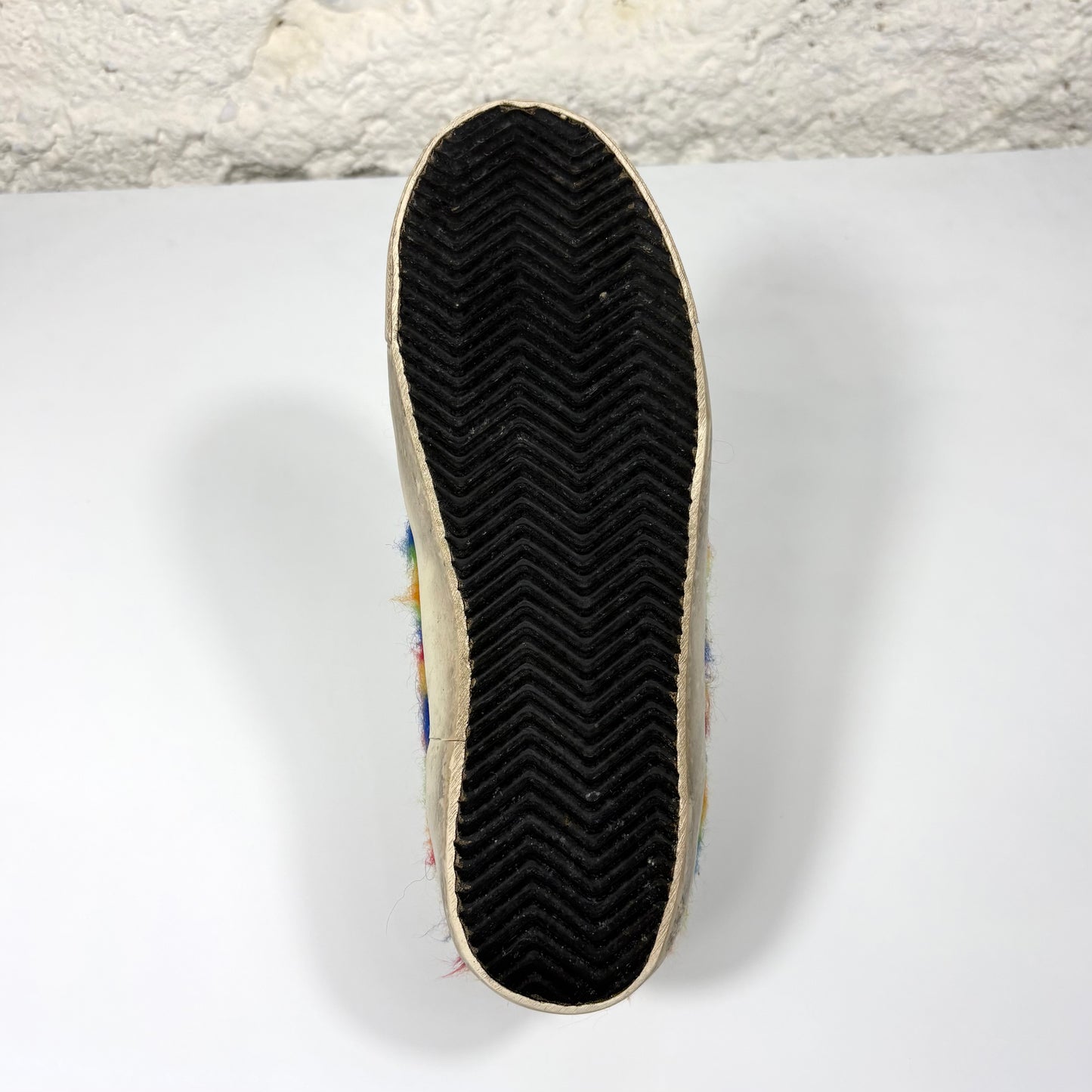 Golden goose Superstar Fuzzy Rainbow 39