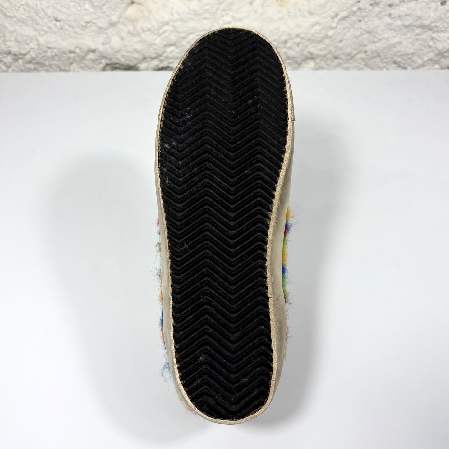 Golden goose Superstar Fuzzy Rainbow 39
