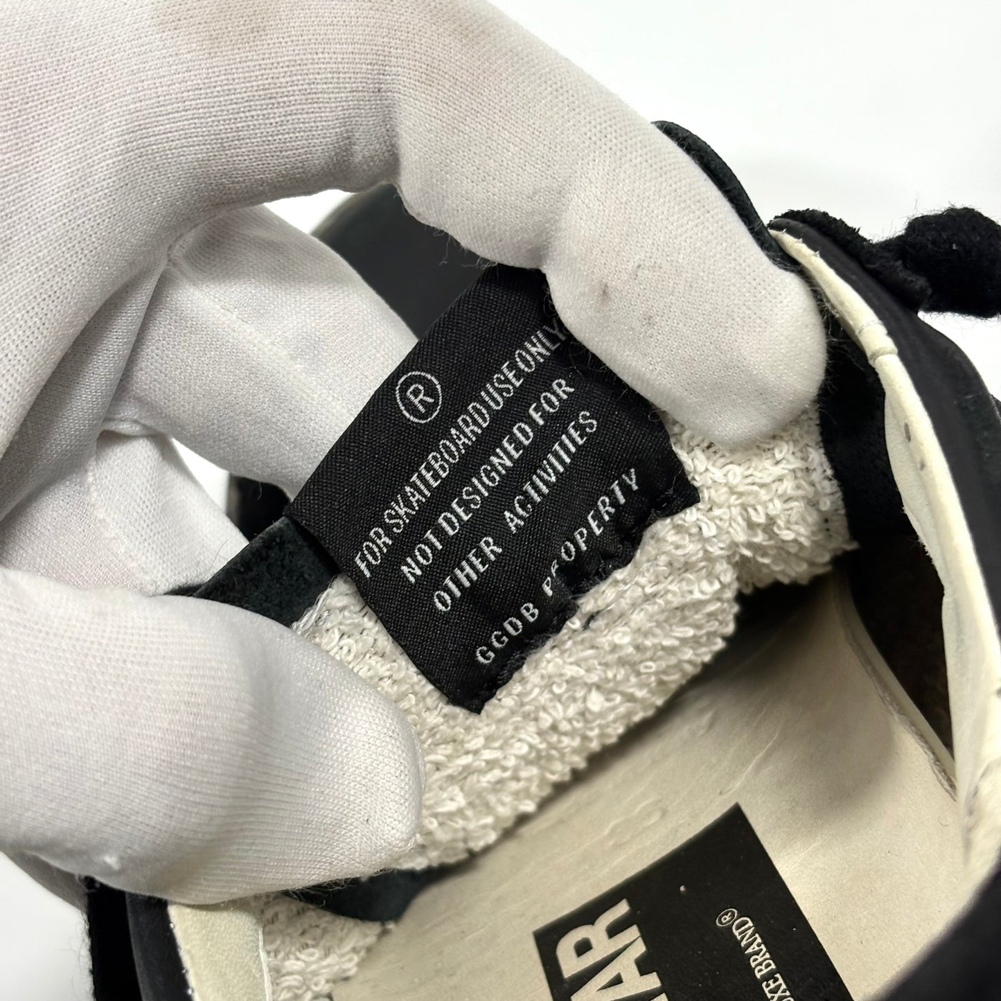 Golden goose Superstar nere con fantasia , fascia argento 36