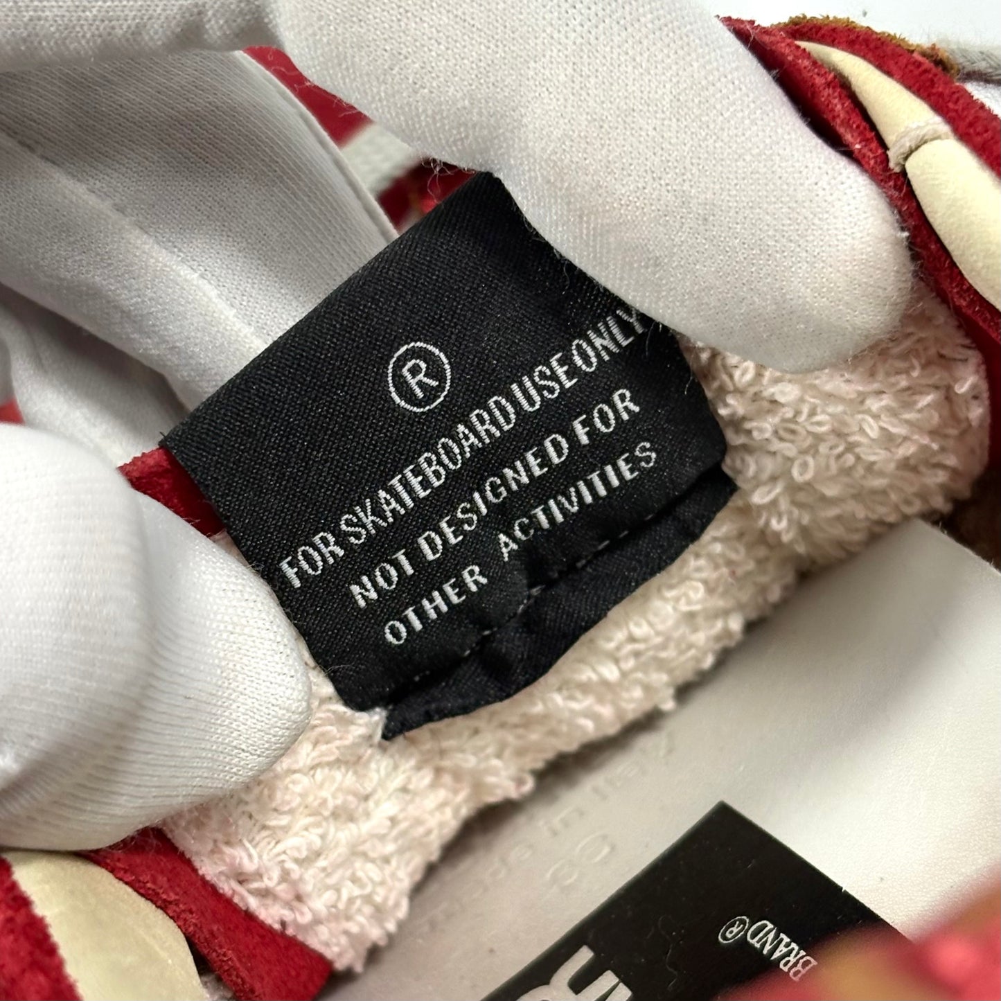 Golden goose Superstar in tessuto rosso 38