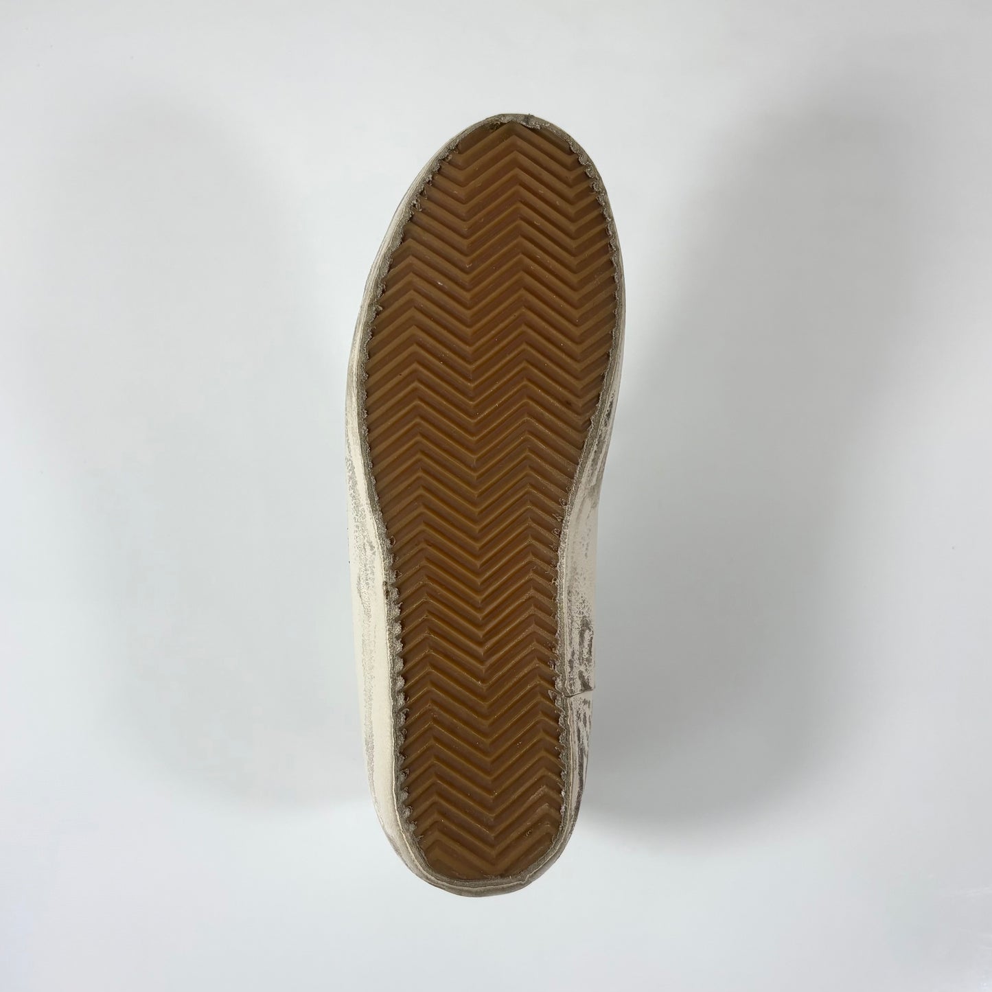 Golden goose Francy bianche con stella marrone e dettagli dorati 37