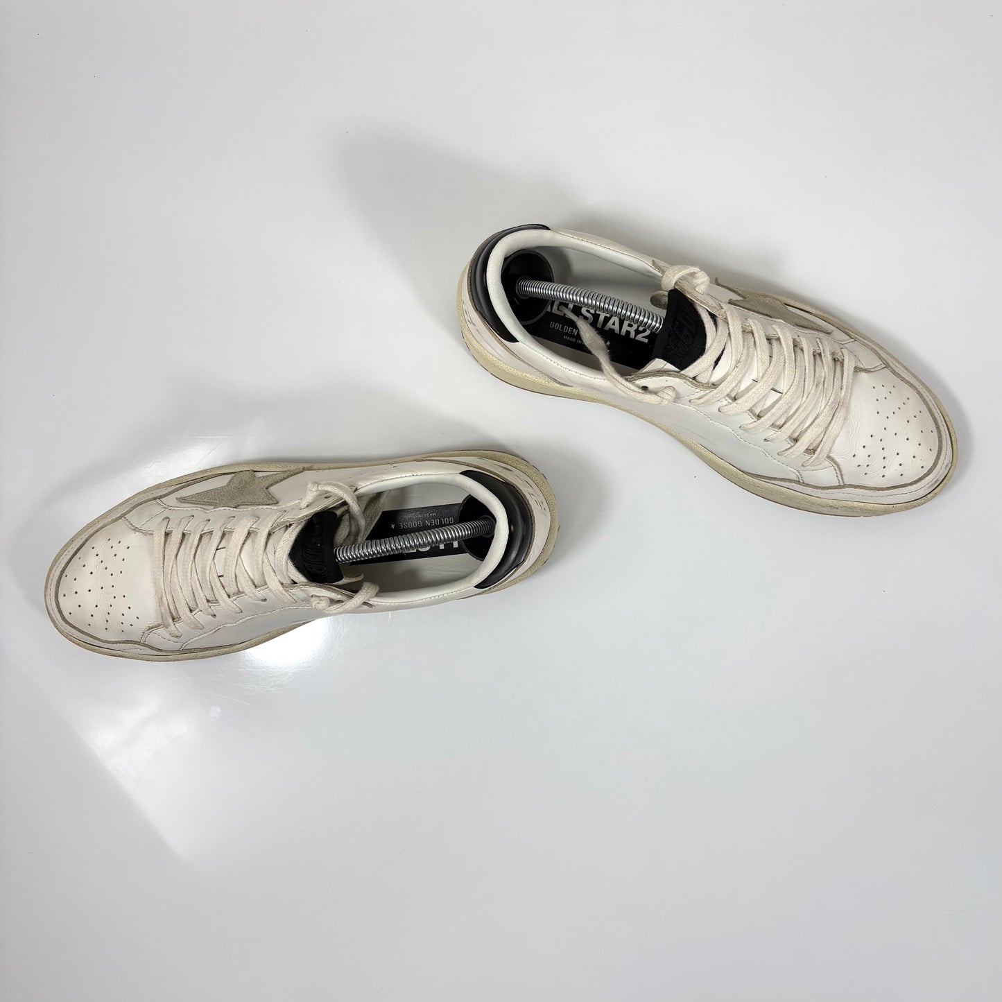 Golden goose Ballstar2 bianche e nere 39