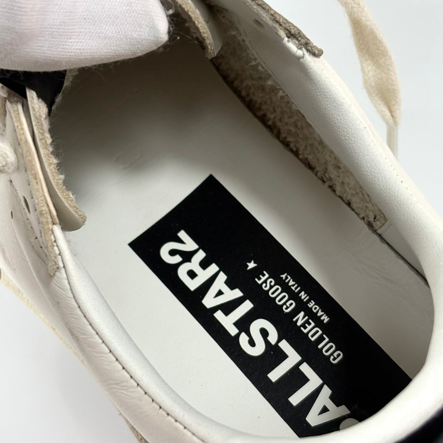Golden goose Ballstar2 bianche e nere 39