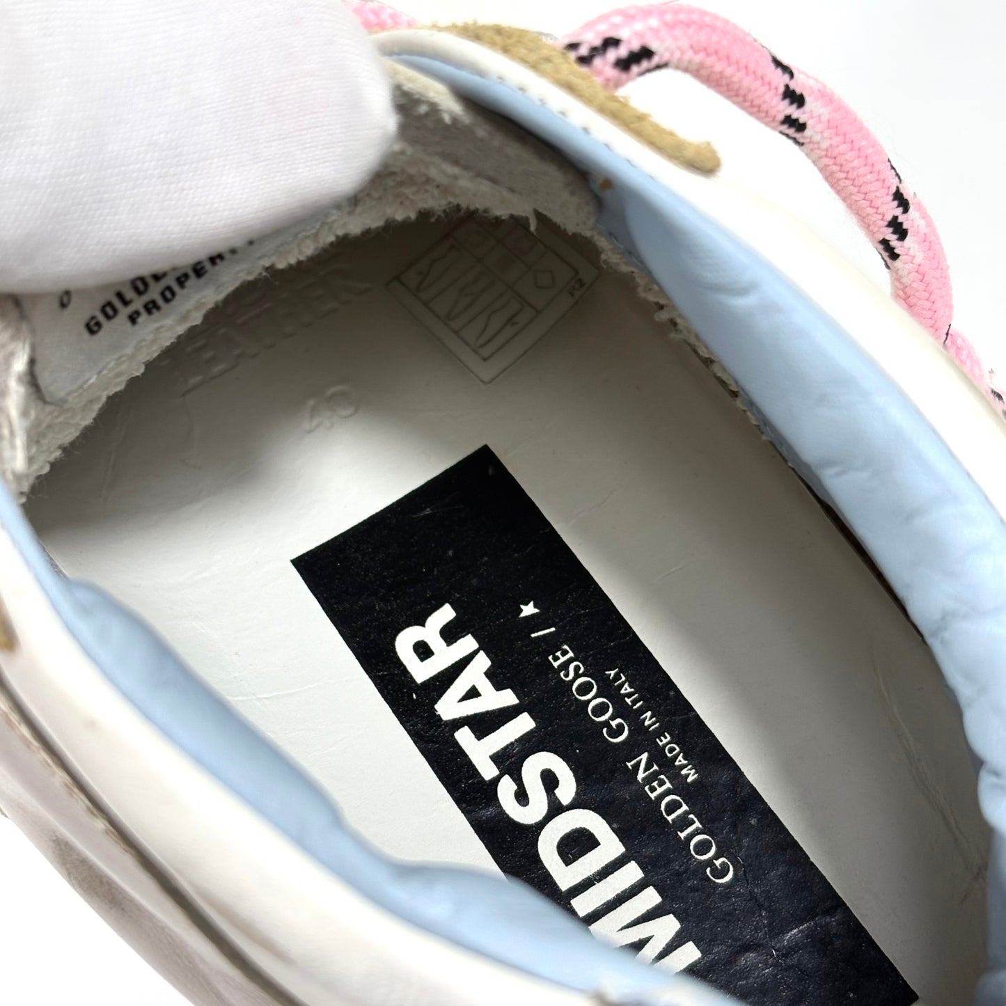 Golden goose Midstar beige e bianche 40