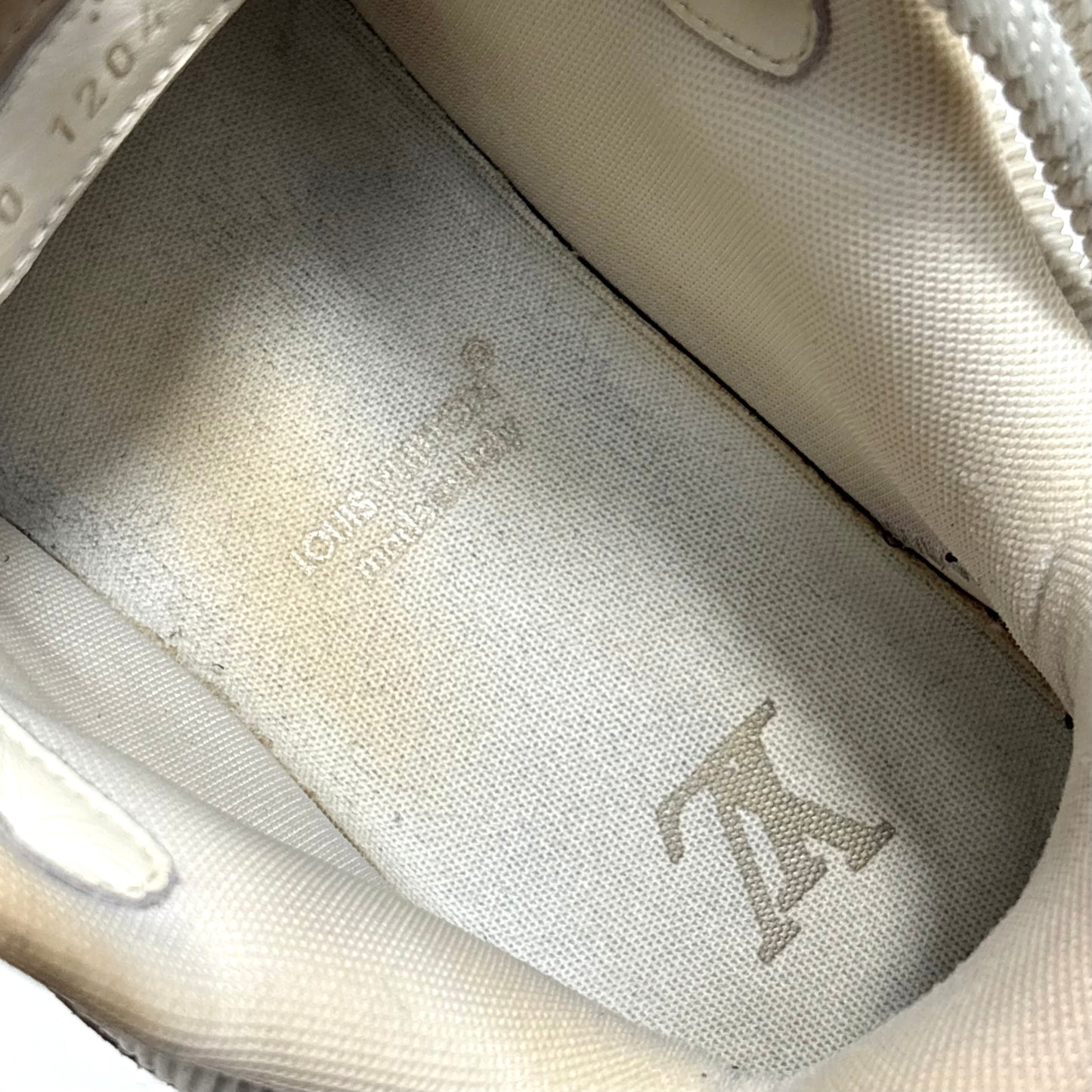 Louis Vuitton Skate beige e bianco 43