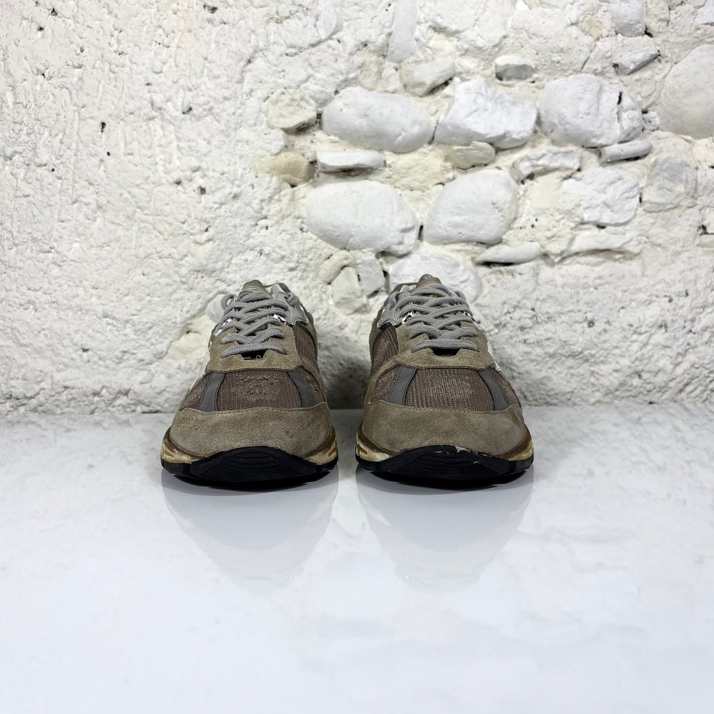 Golden goose Dadstar marrone/ dorato 46