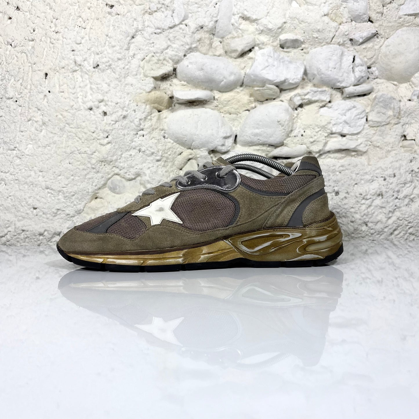 Golden goose Dadstar marrone/ dorato 46