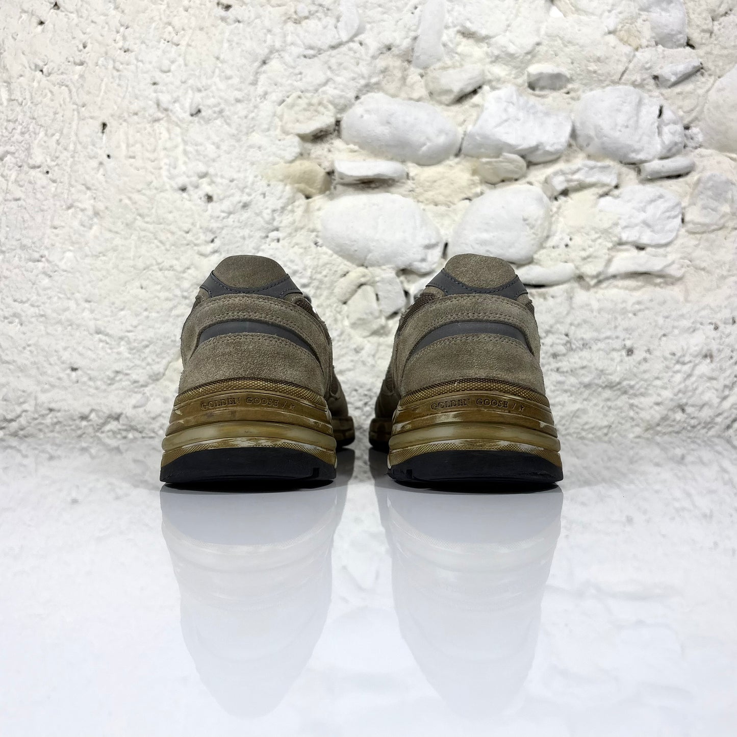 Golden goose Dadstar marrone/ dorato 46