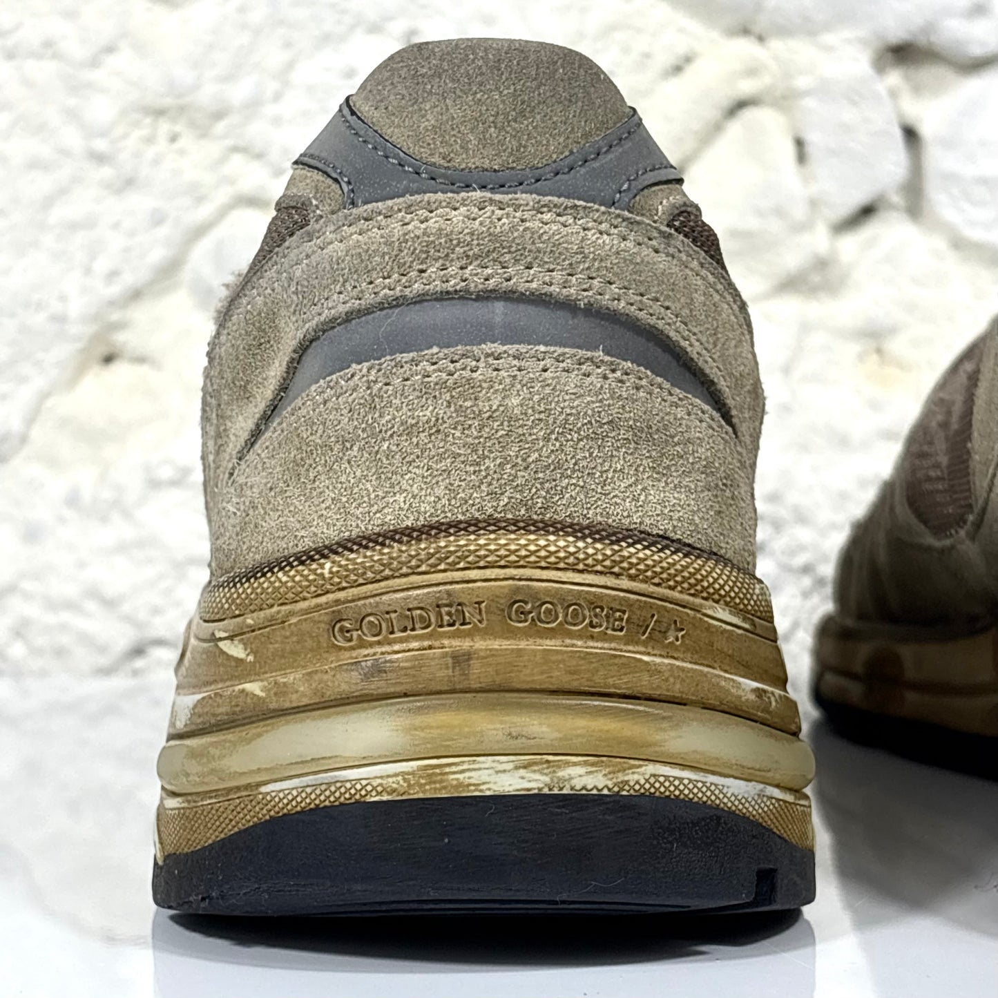 Golden goose Dadstar marrone/ dorato 46