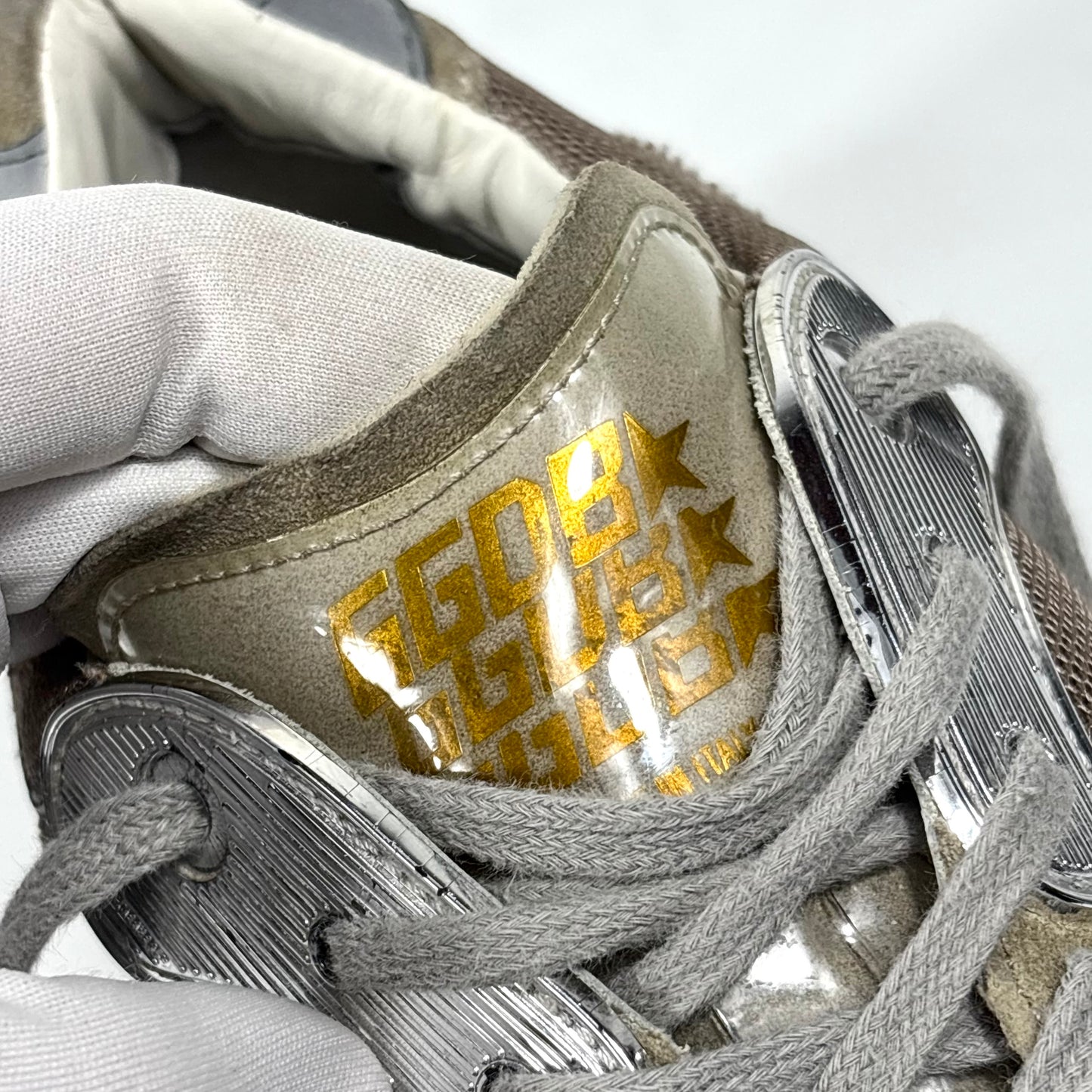 Golden goose Dadstar marrone/ dorato 46