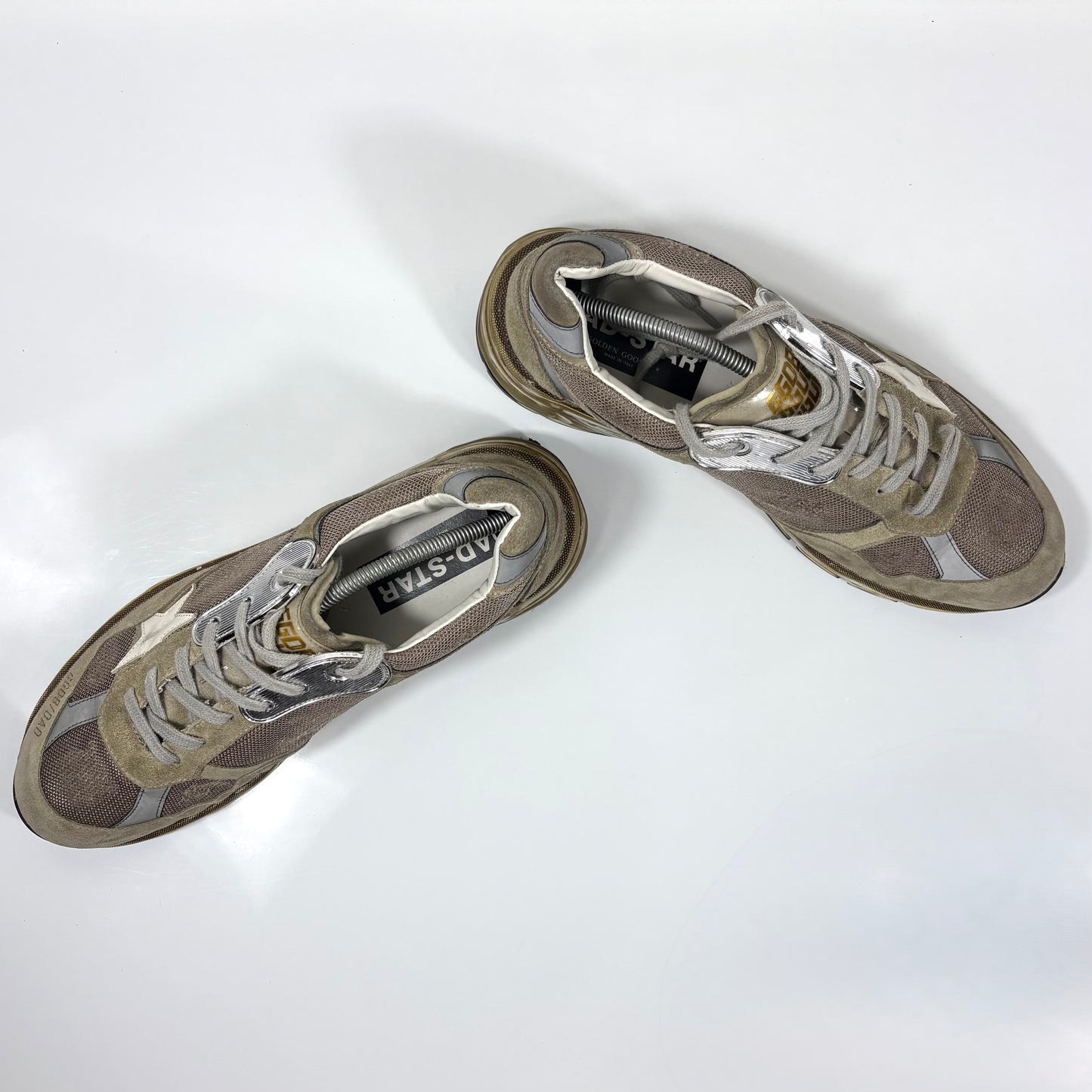 Golden goose Dadstar marrone/ dorato 46