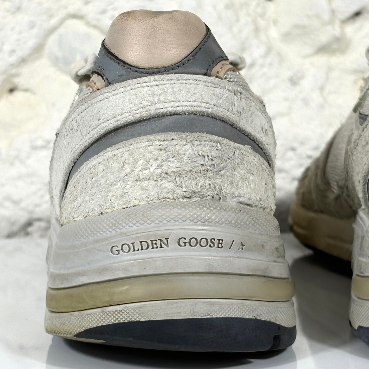 Golden goose Dad star grigio e bianco 40
