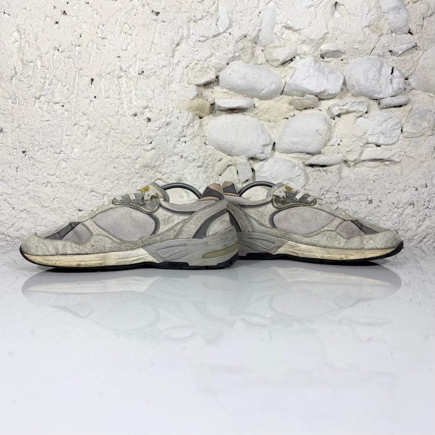 Golden goose Dad star grigio e bianco 40