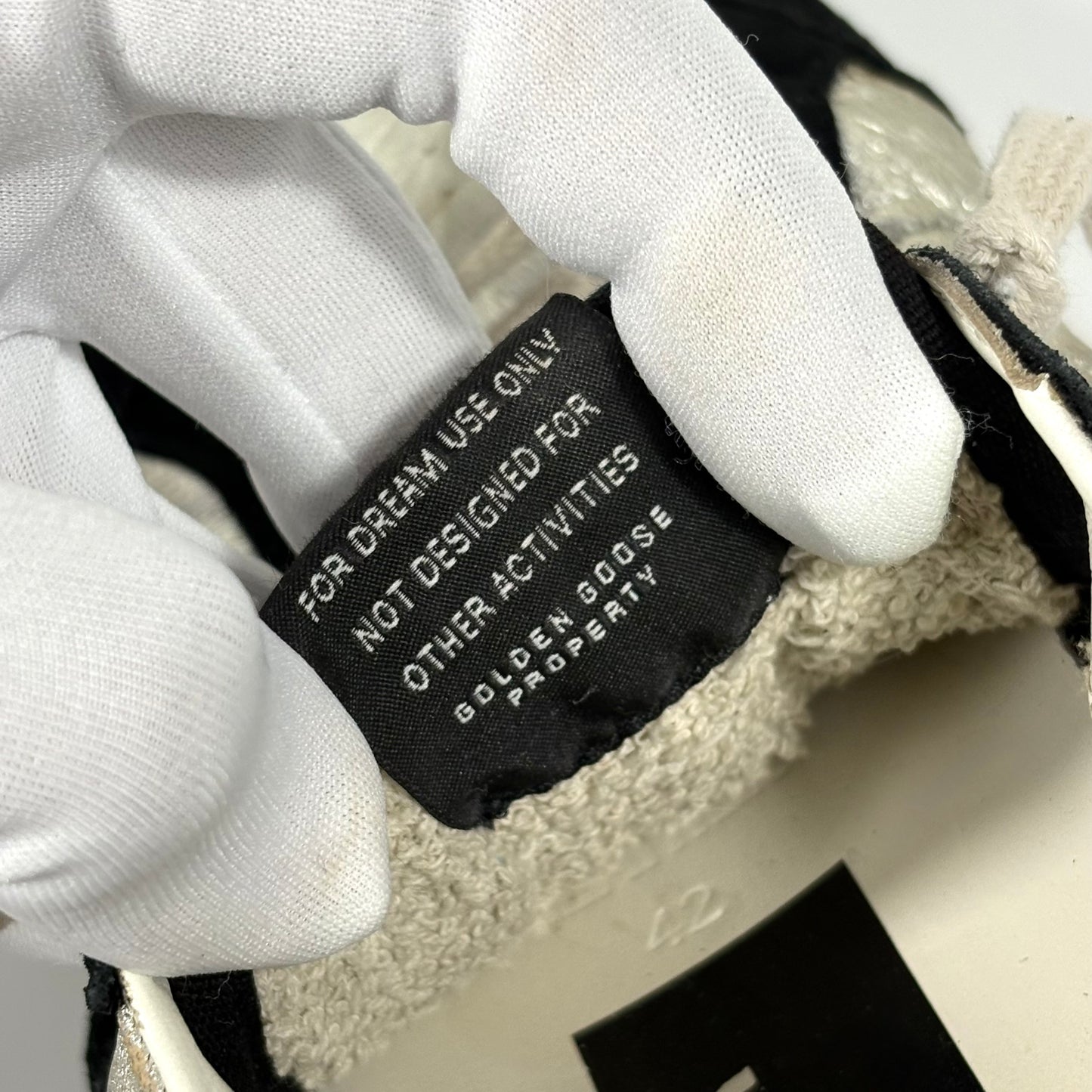 Golden goose Ballstar argento e nero 42