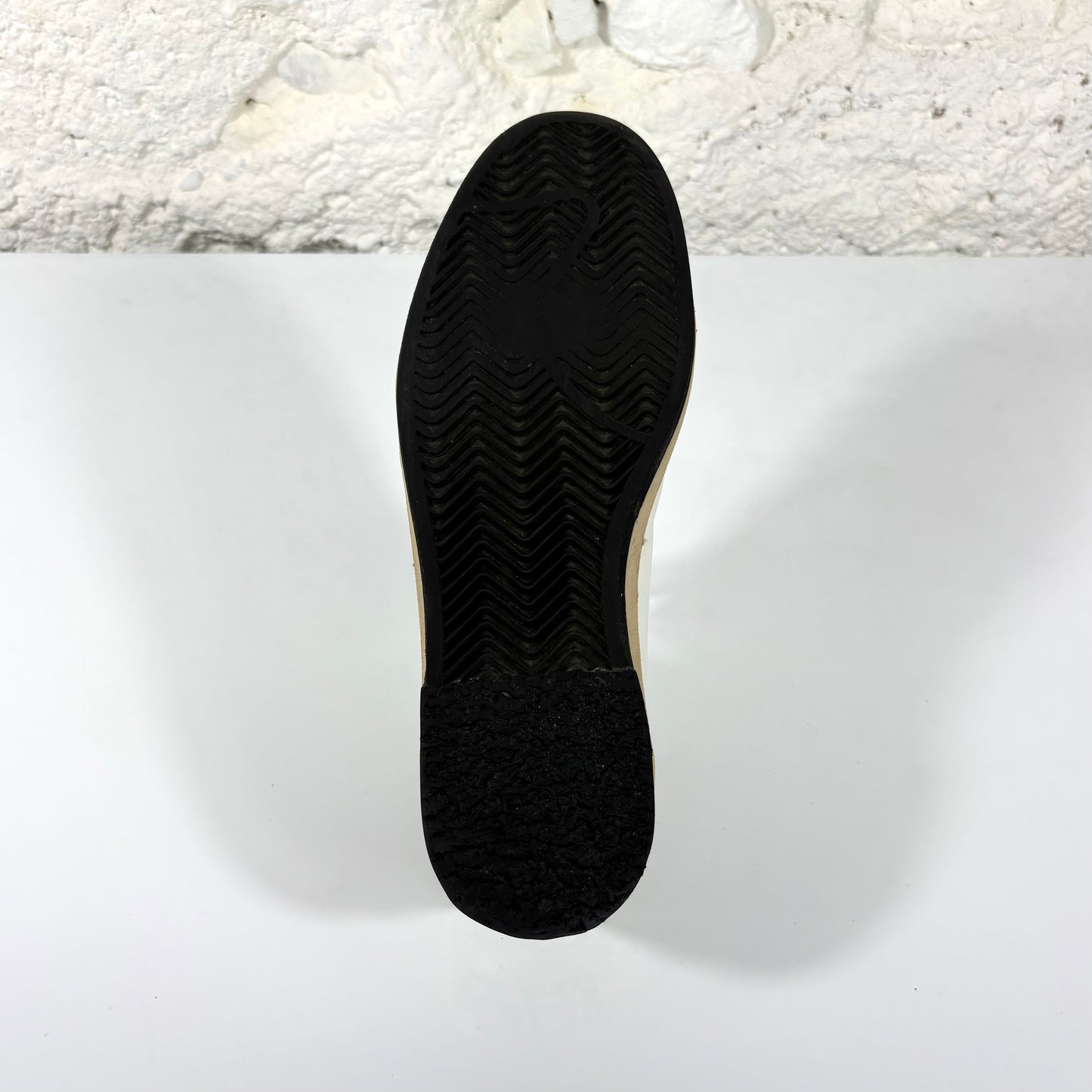 Golden goose Ballstar bianche con talloncino "lime gold" 41