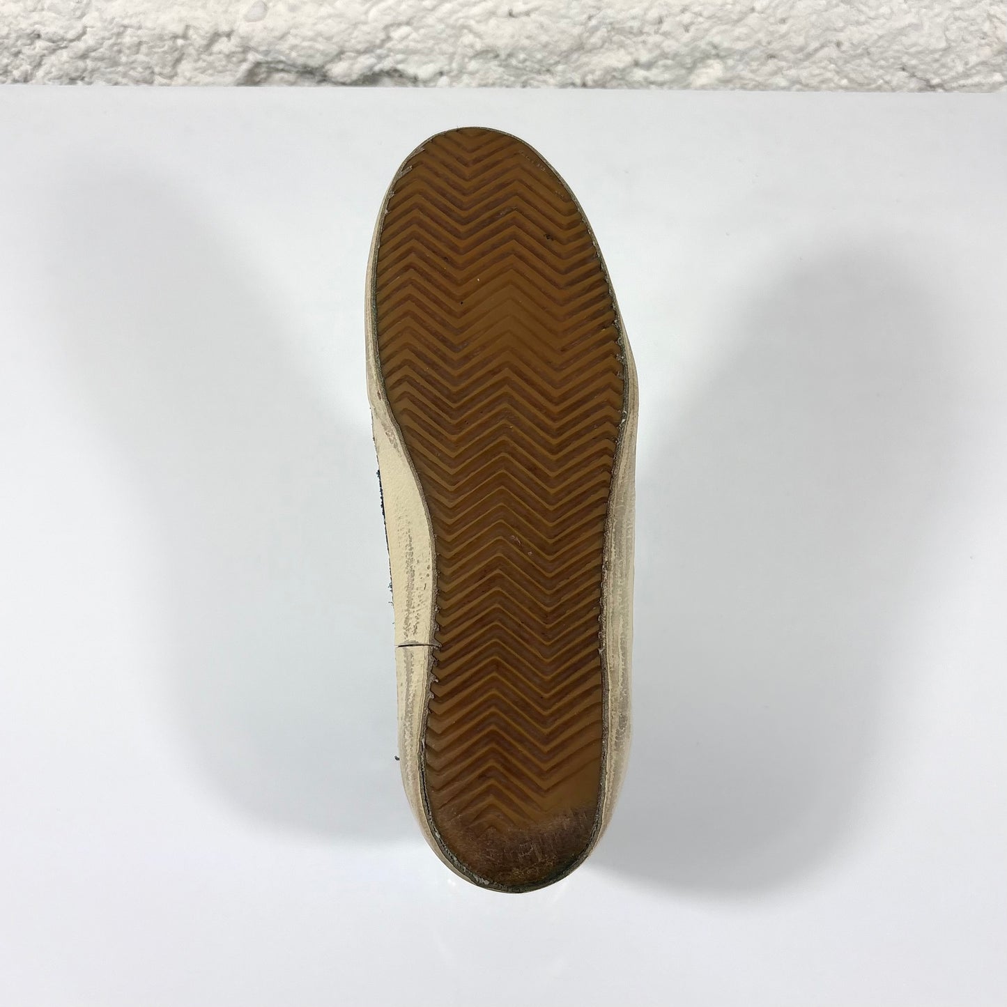 Golden goose Midstar con glitter blu, argento con stella bianca e punta verde 39