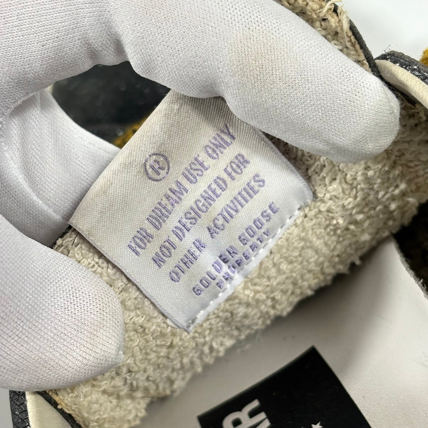 Golden goose Superstar grigio "glitter", stella nera e talloncini fucsia 37