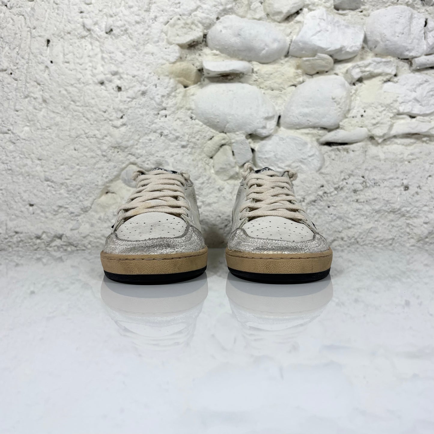 Golden goose Ballstar bianche e nere classiche 37