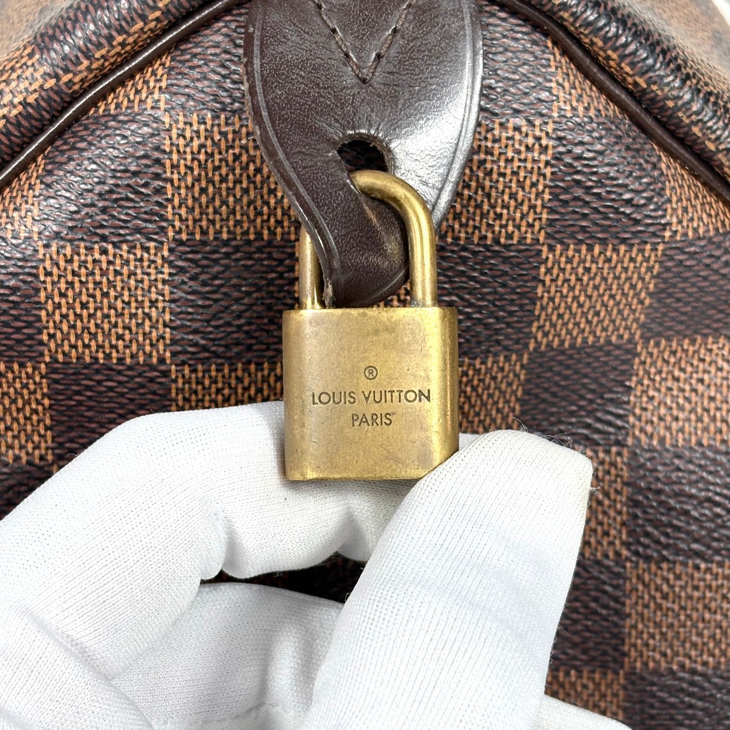 Louis Vuitton Speedy 35 Damier ébène