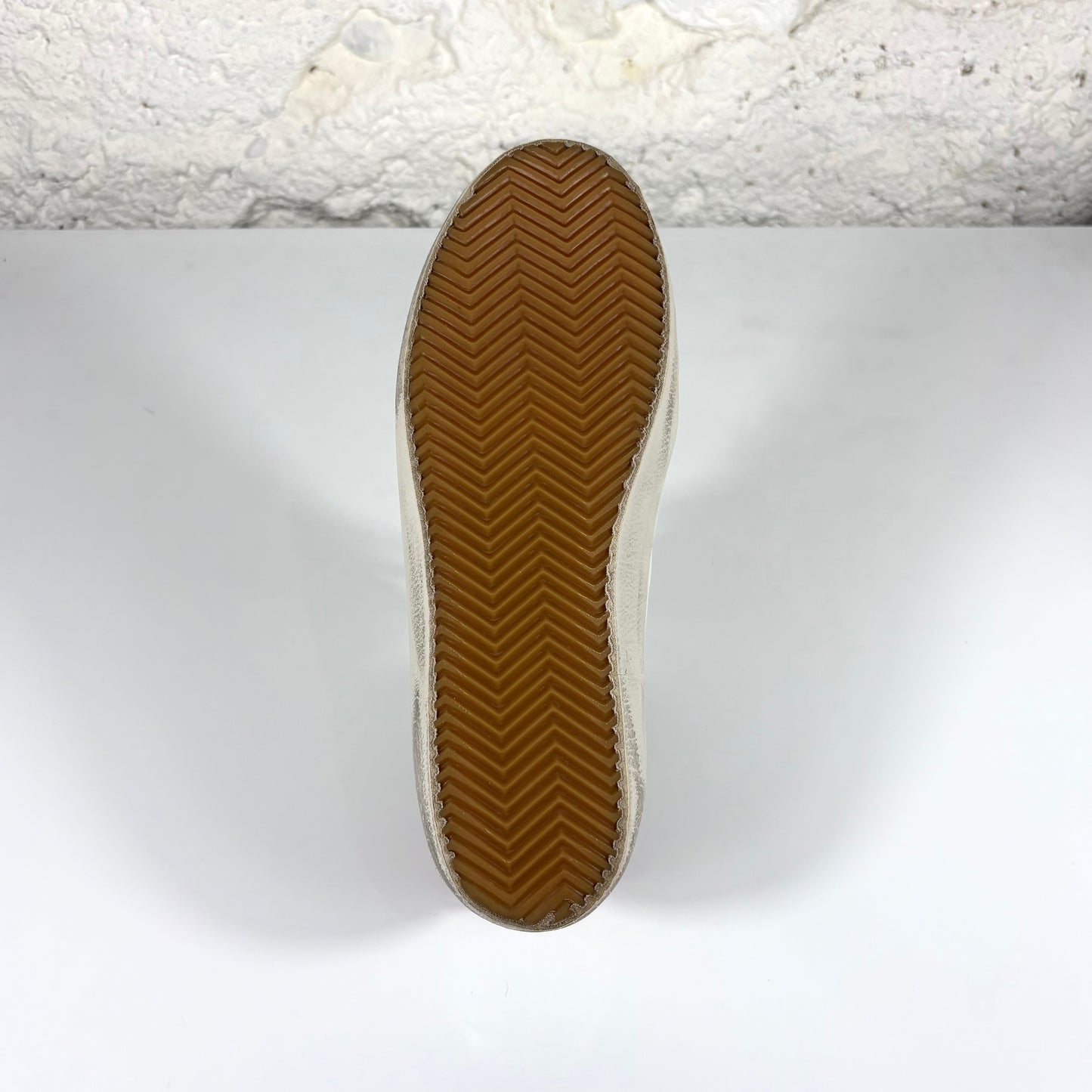 Golden goose Superstar bianche con stella nera brillantinata e talloncini rossi 40