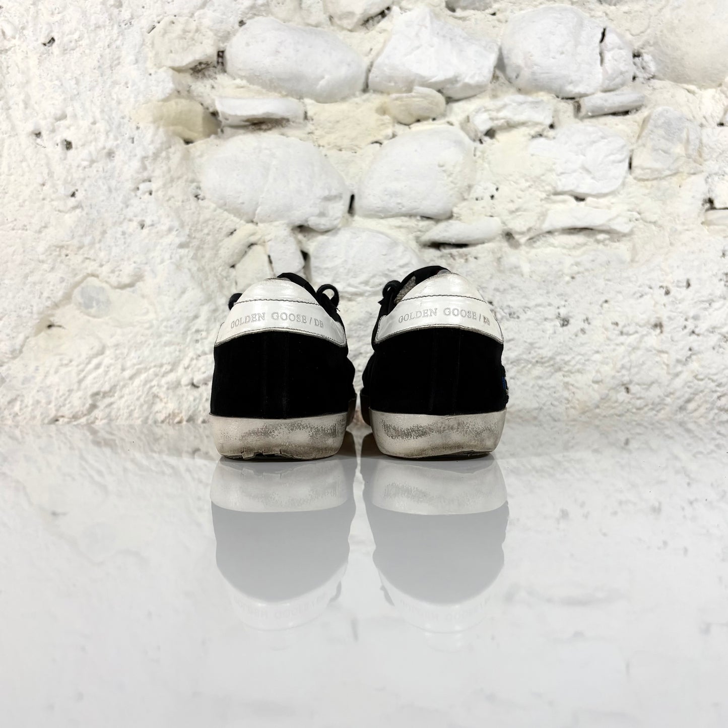 Golden goose Superstar nere in velluto 35