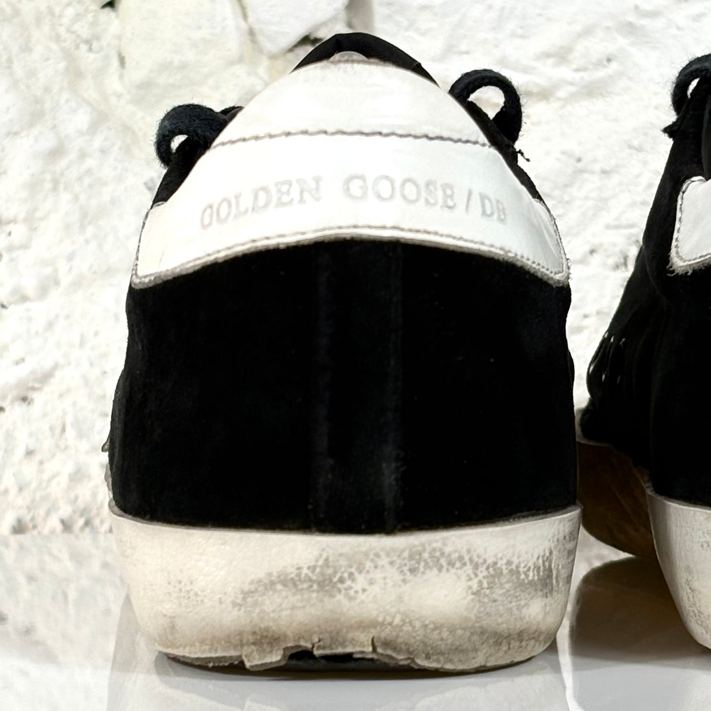 Golden goose Superstar nere in velluto 35