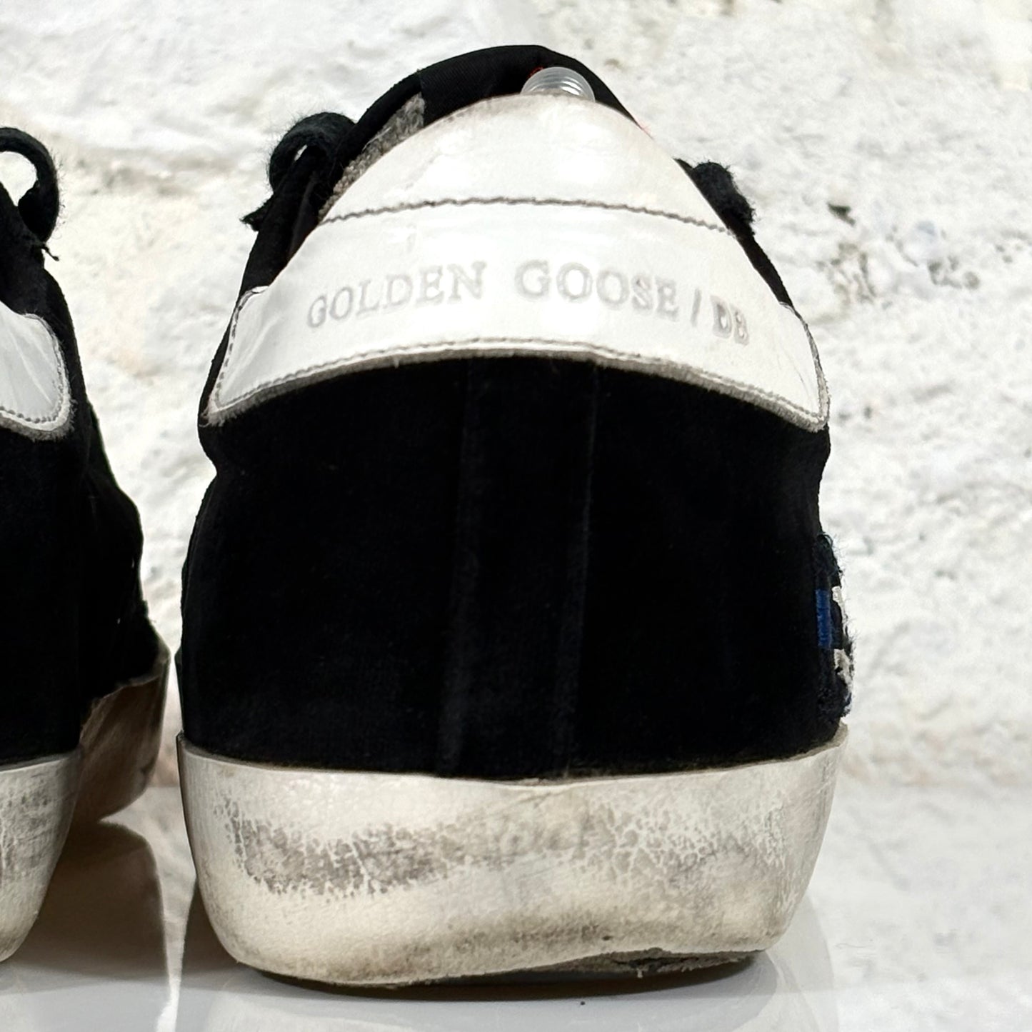 Golden goose Superstar nere in velluto 35