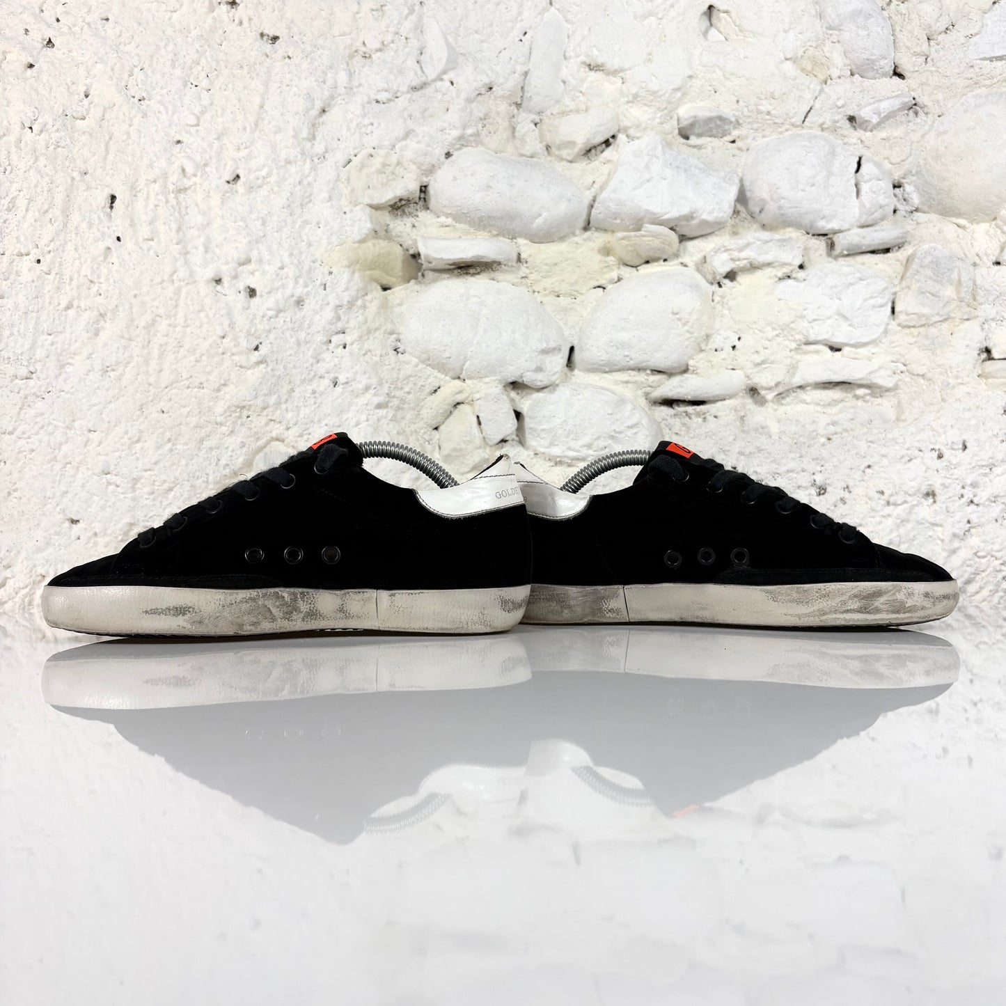 Golden goose Superstar nere in velluto 35