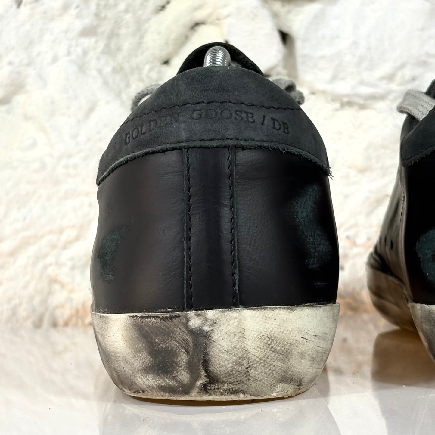Golden goose Superstar nere in pelle 39