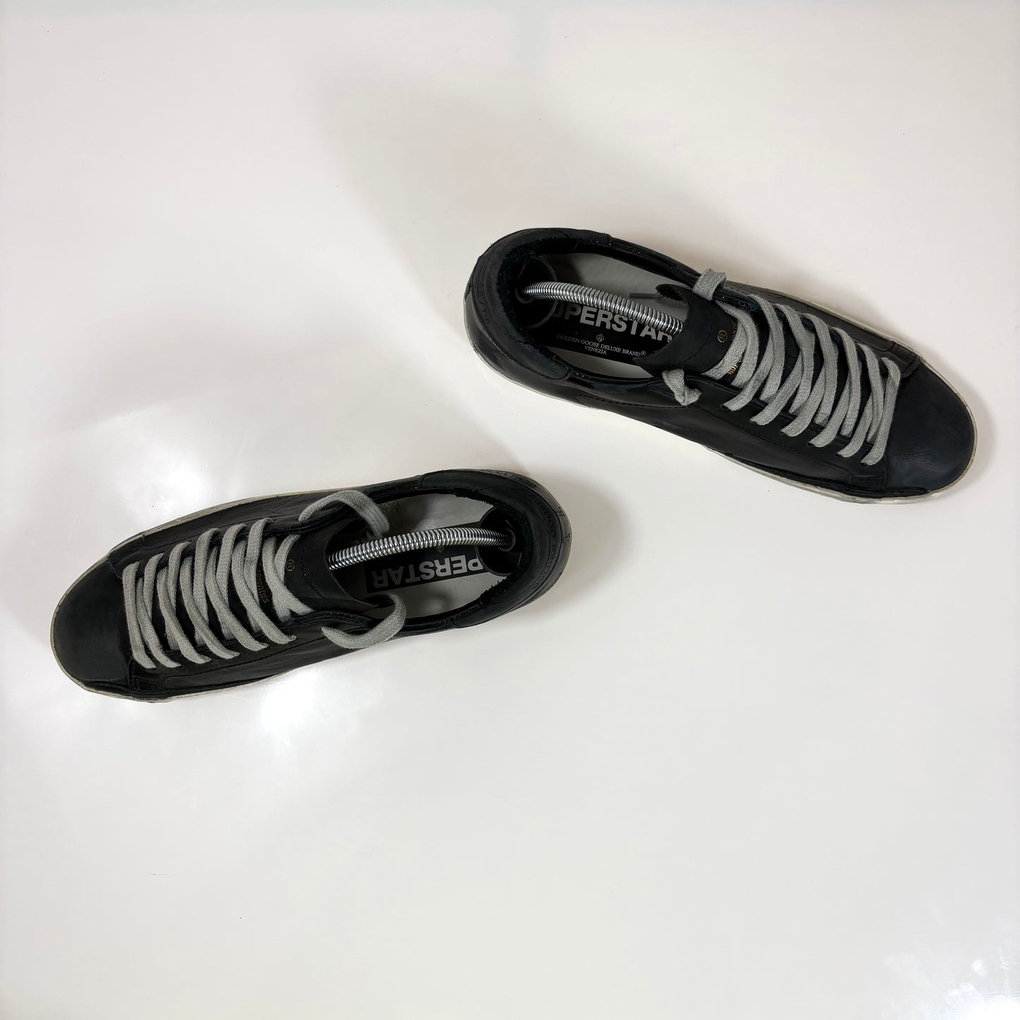 Golden goose Superstar nere in pelle 39