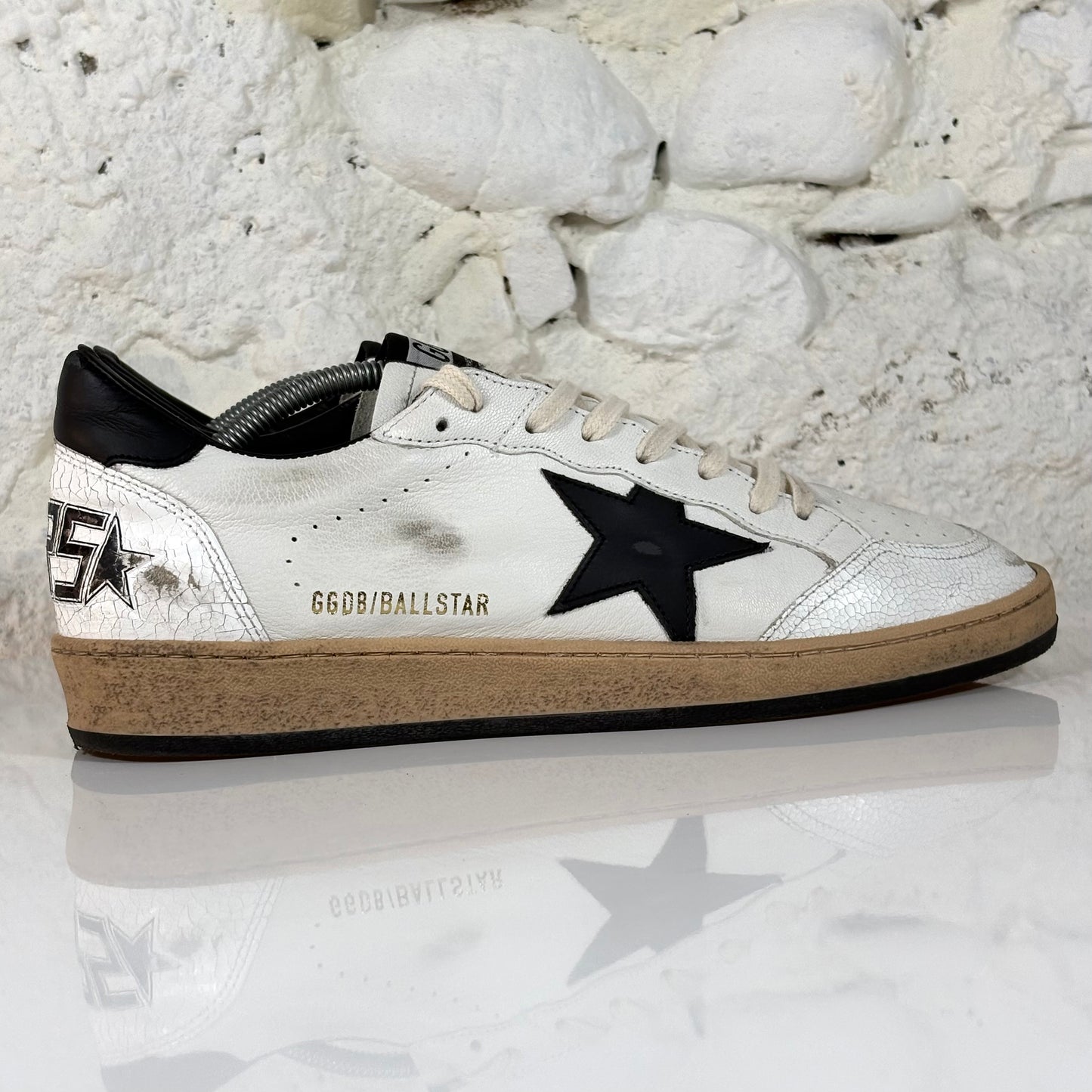 Golden goose Ballstar bianche e nero 44