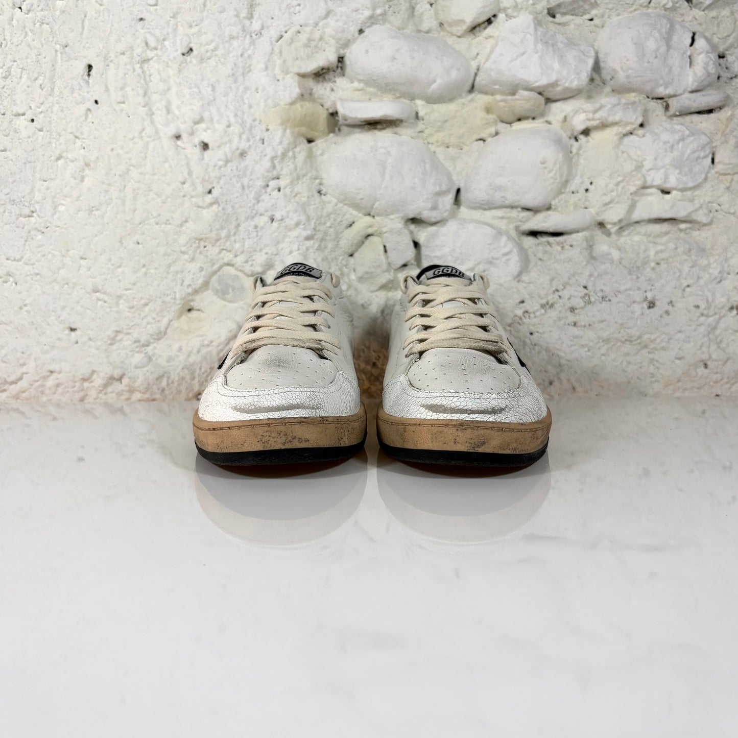 Golden goose Ballstar bianche e nero 44