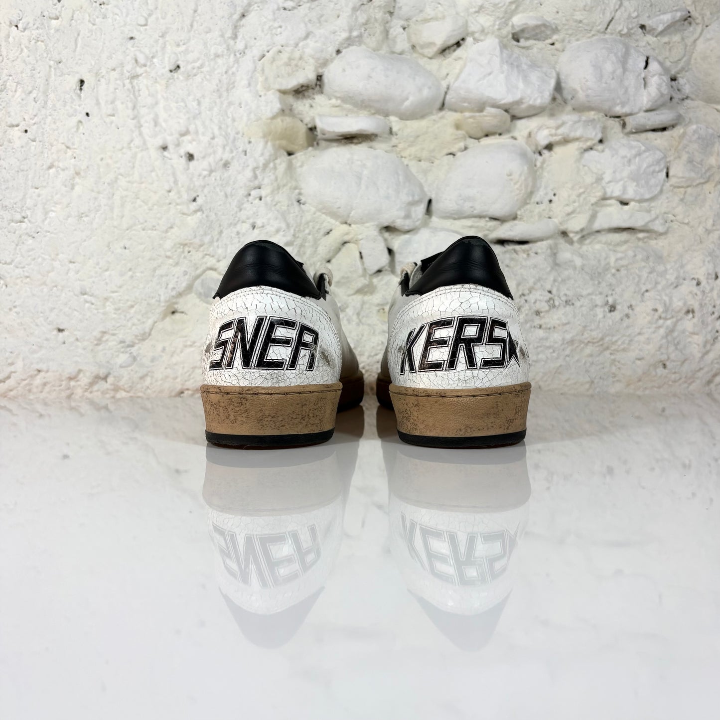 Golden goose Ballstar bianche e nero 44