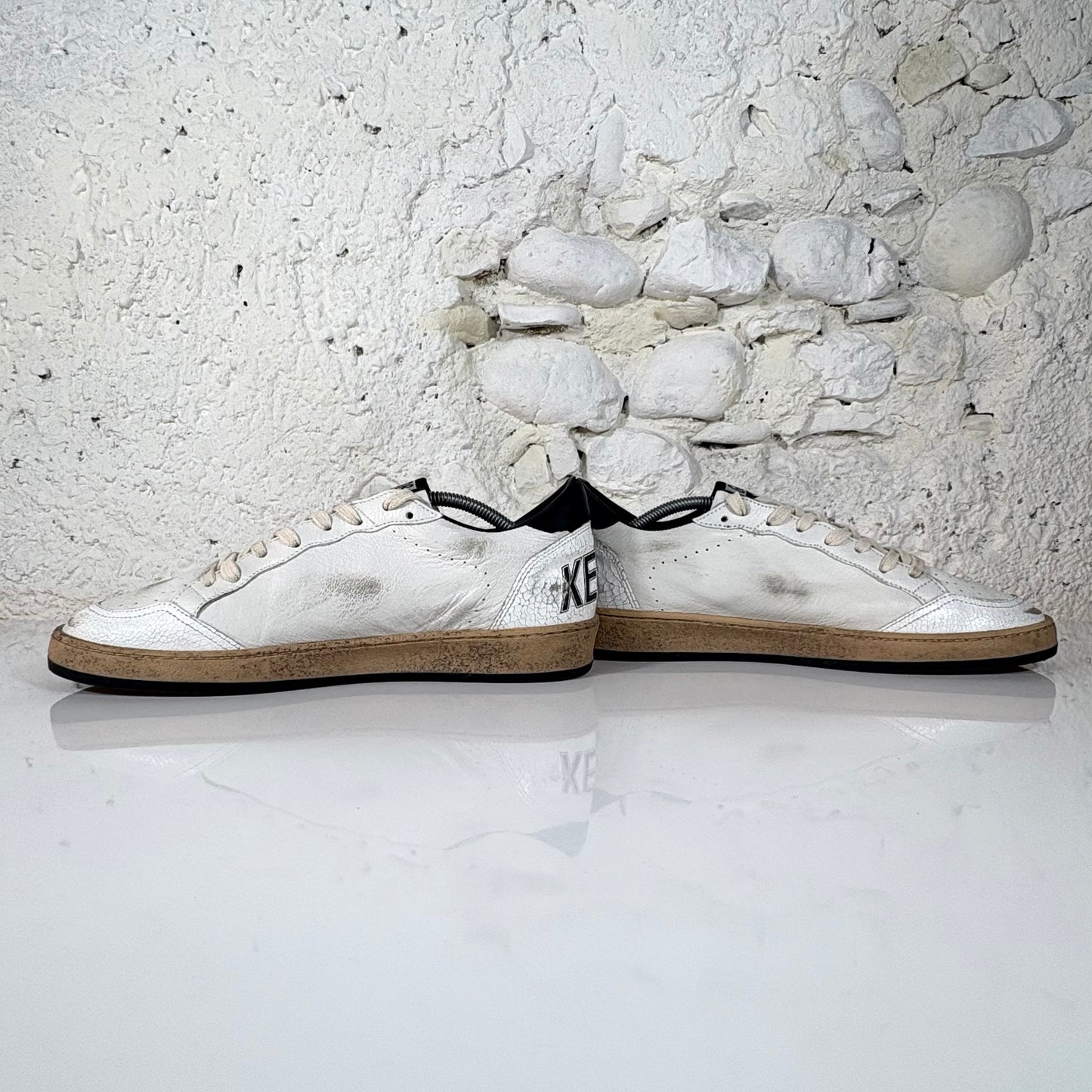 Golden goose Ballstar bianche e nero 44