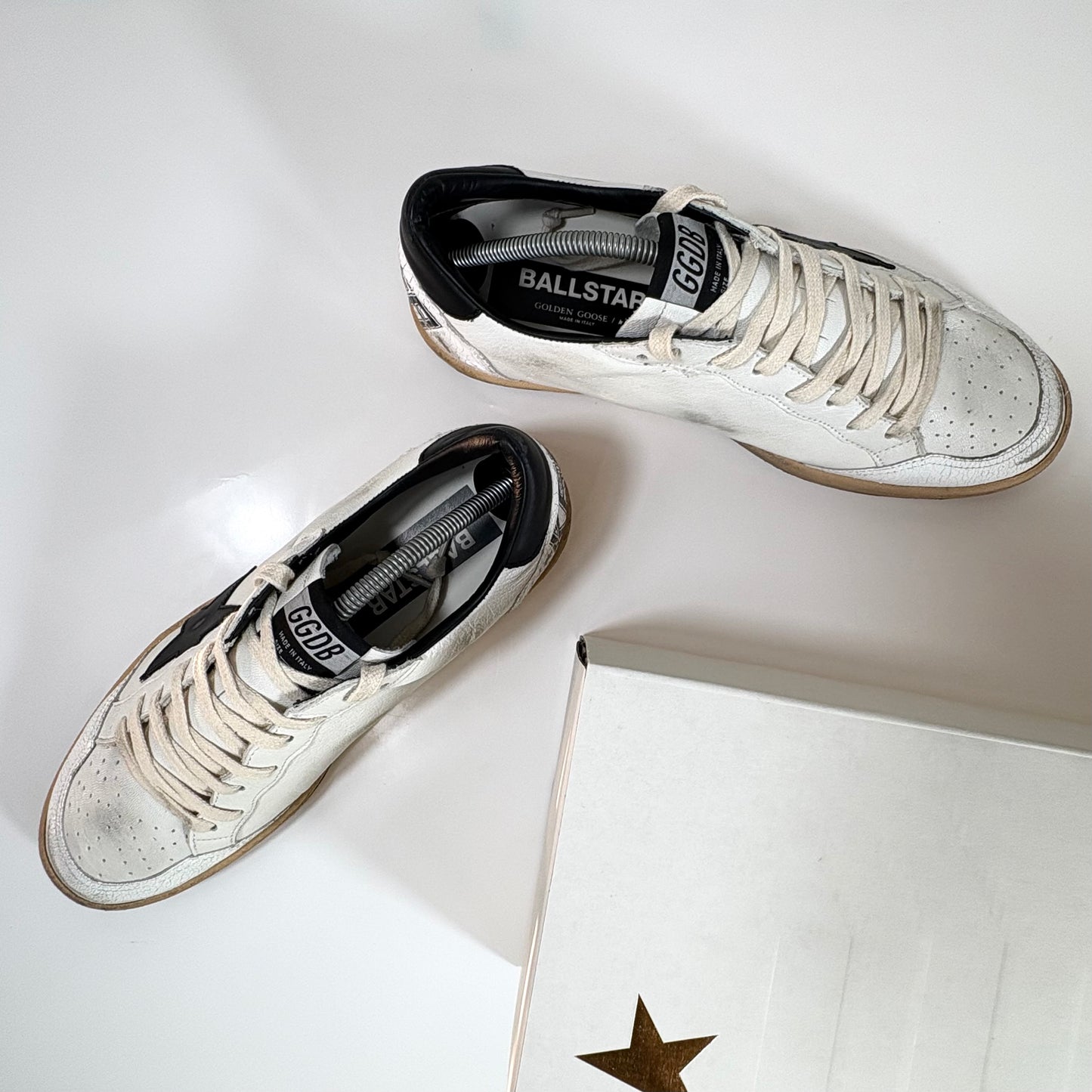 Golden goose Ballstar bianche e nero 44