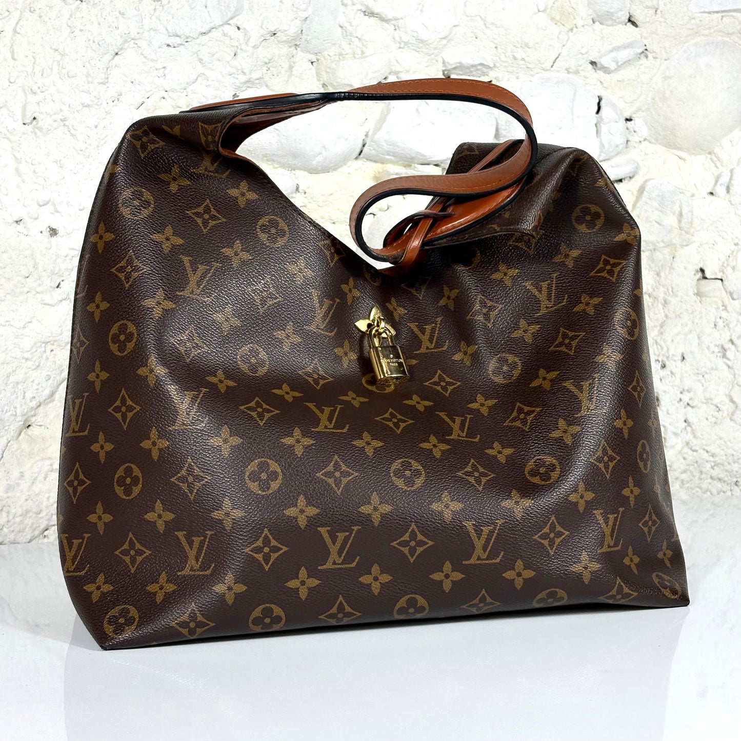 Louis Vuitton Flower hobo in monogram classic marrone e bordeaux