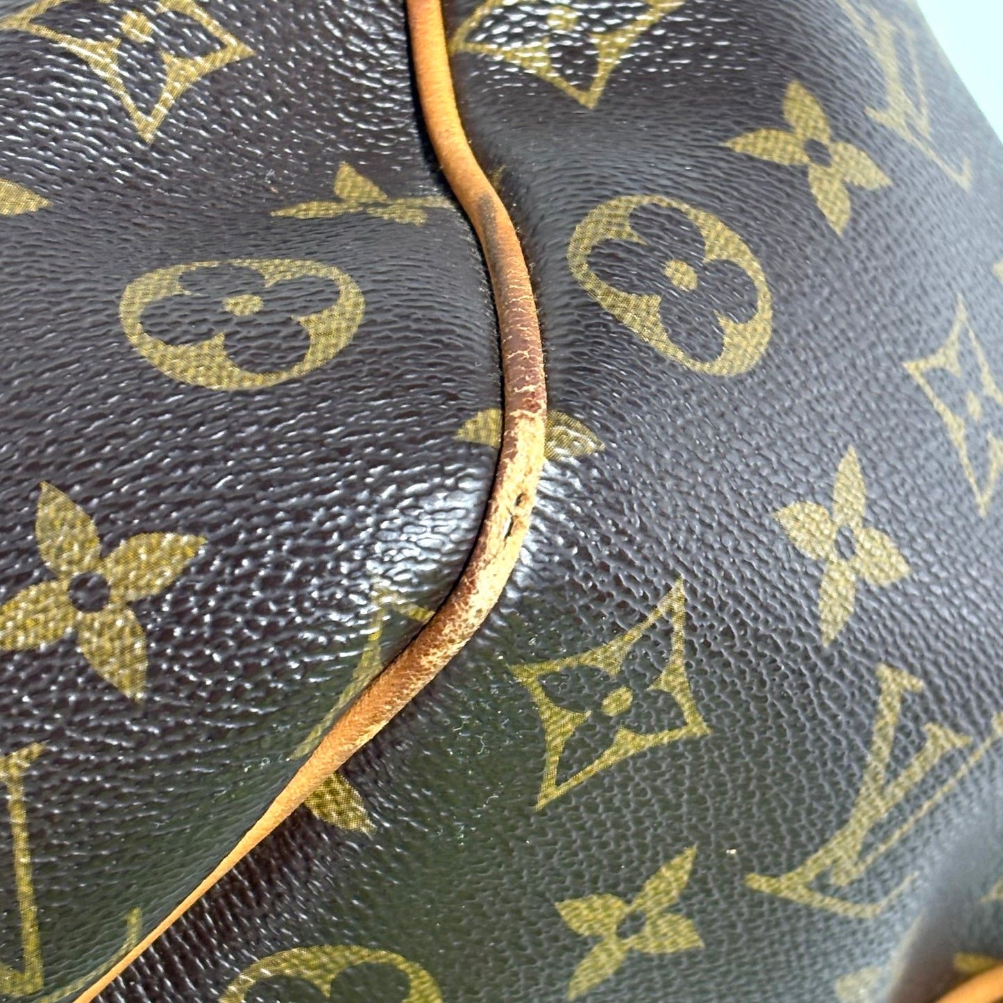 Louis Vuitton Galliera in monogram canvas con finiture in vacchetta