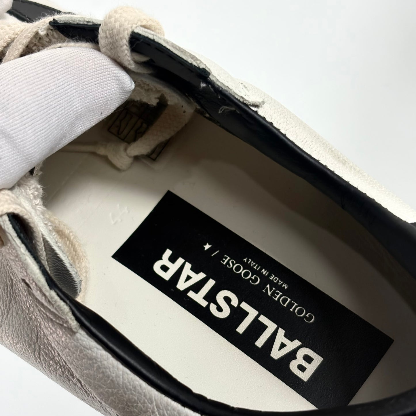 Golden goose Ballstar bianche e nero 44