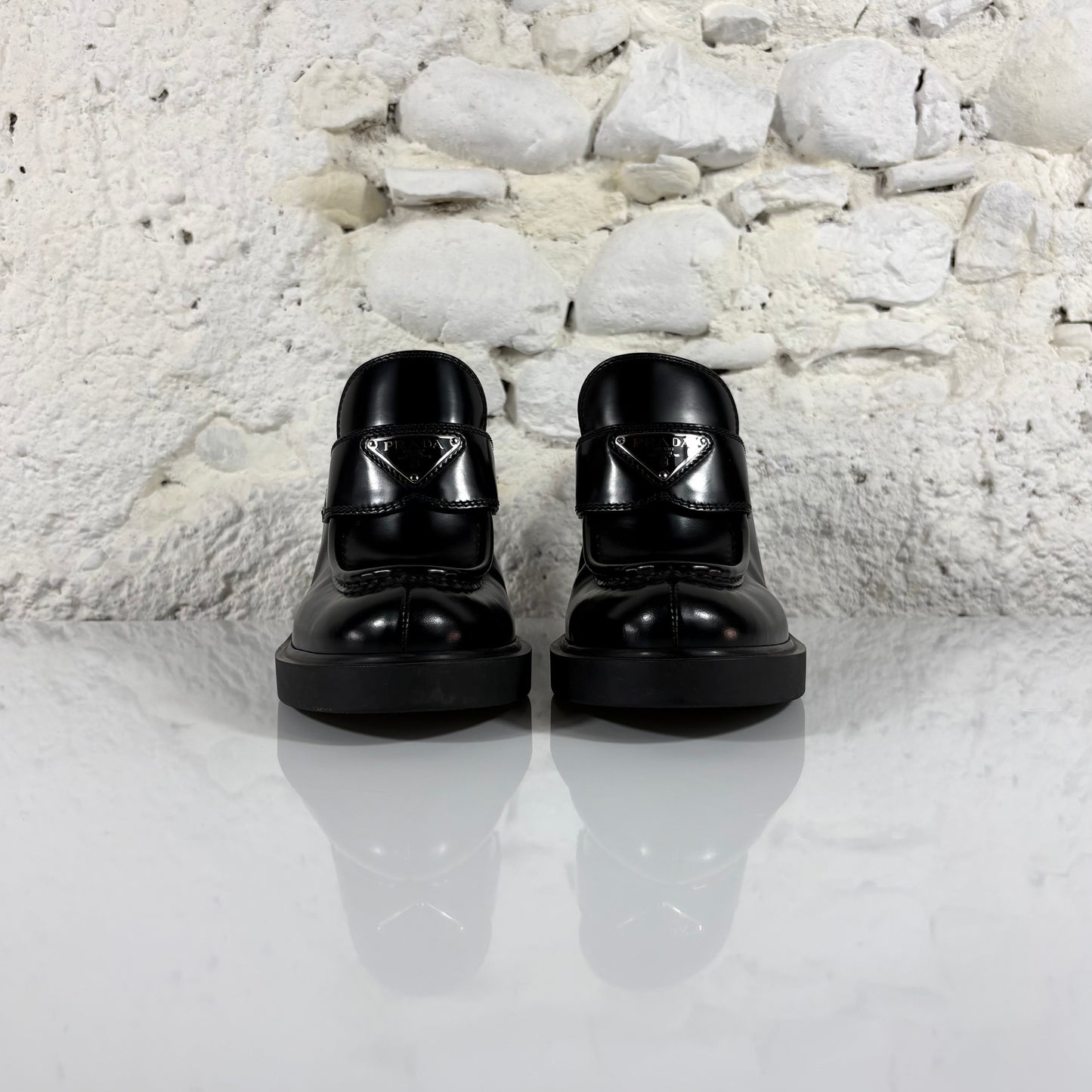 Prada Chcolate con tacco 85 MM 38,5