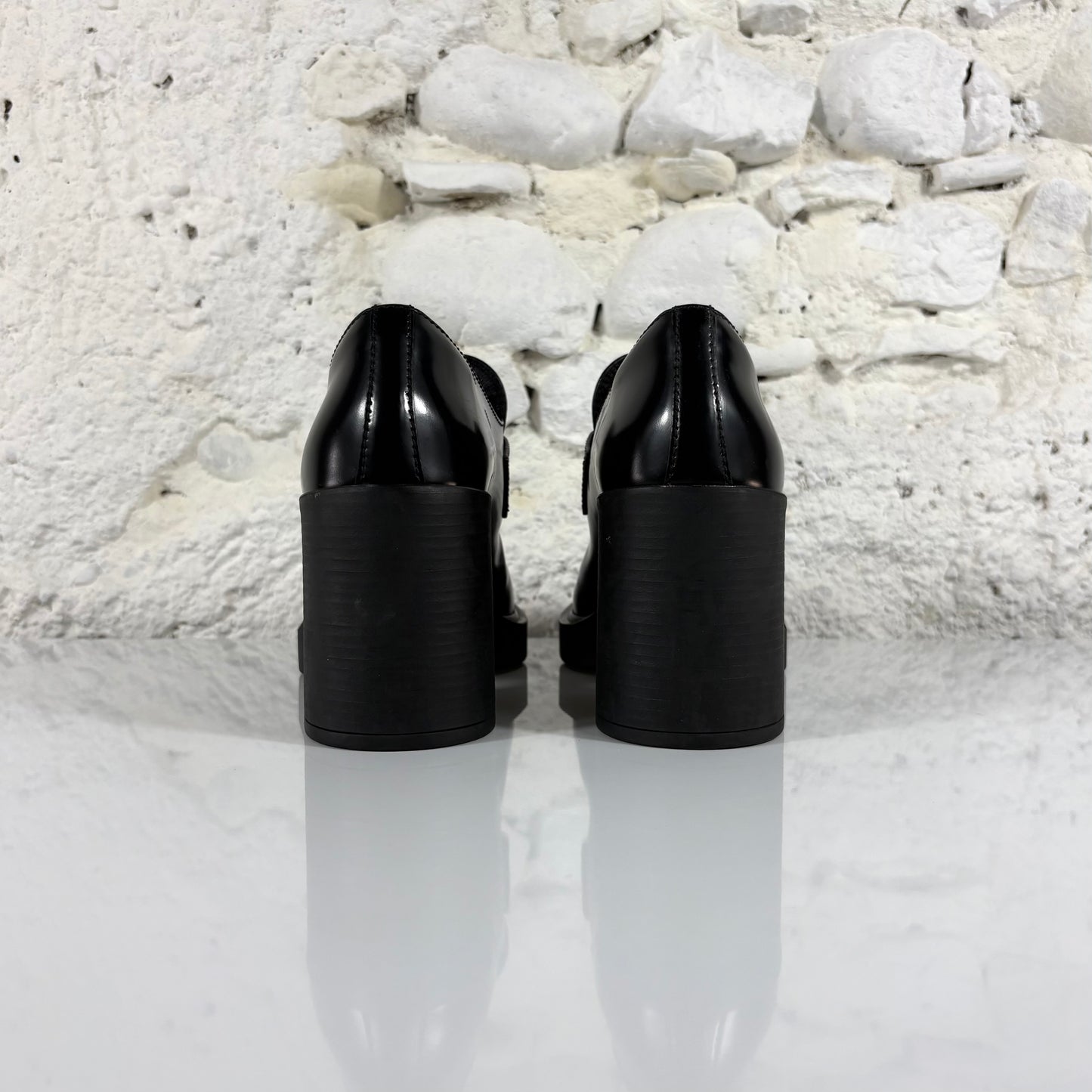 Prada Chcolate con tacco 85 MM 38,5